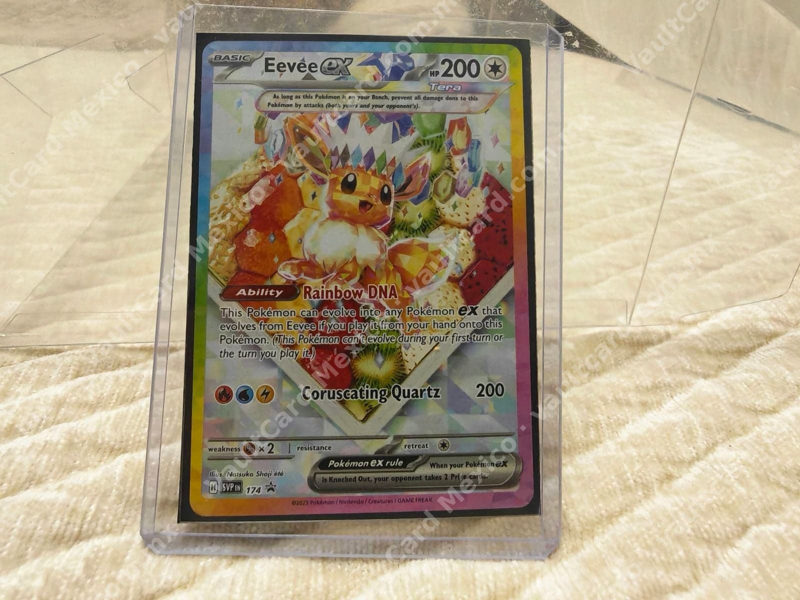 Eevee ex 174 - Promo Black Star (SVP) Inglés
