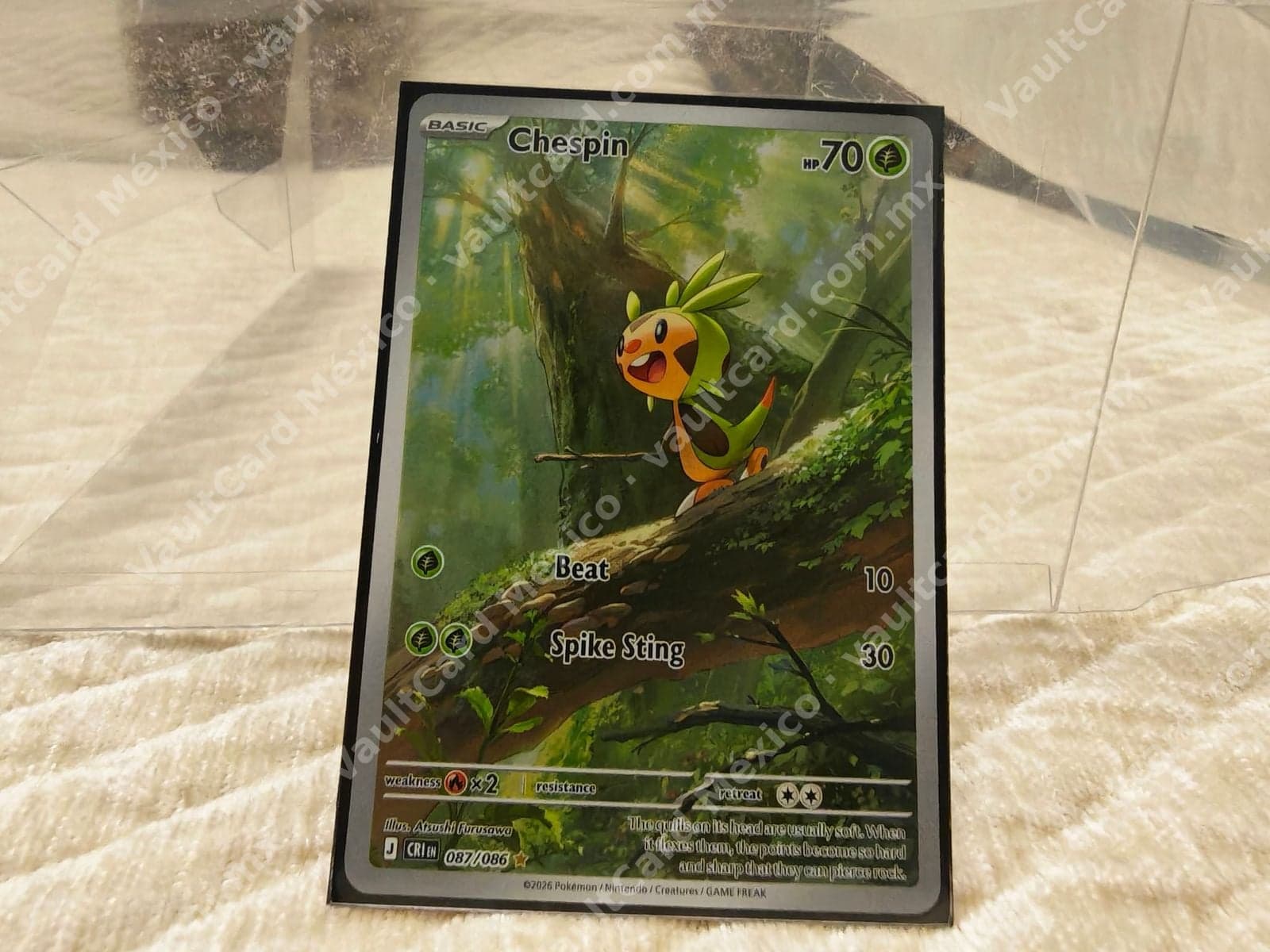 Chespin 087/086 - (CRI) Inglés