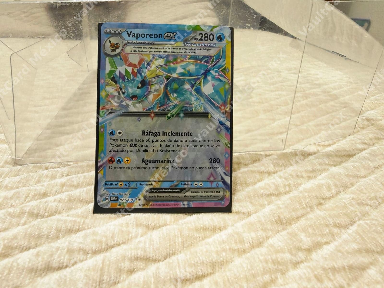 Vaporeon ex 023/131 - (PRE) Español