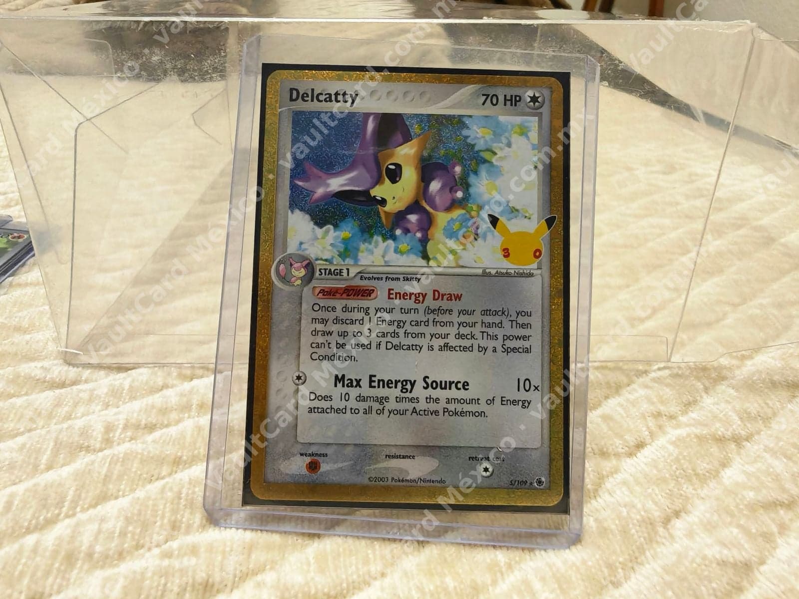 Delcatty 5/109 Holo - EX Ruby & Sapphire (Pokémon 30th) Inglés