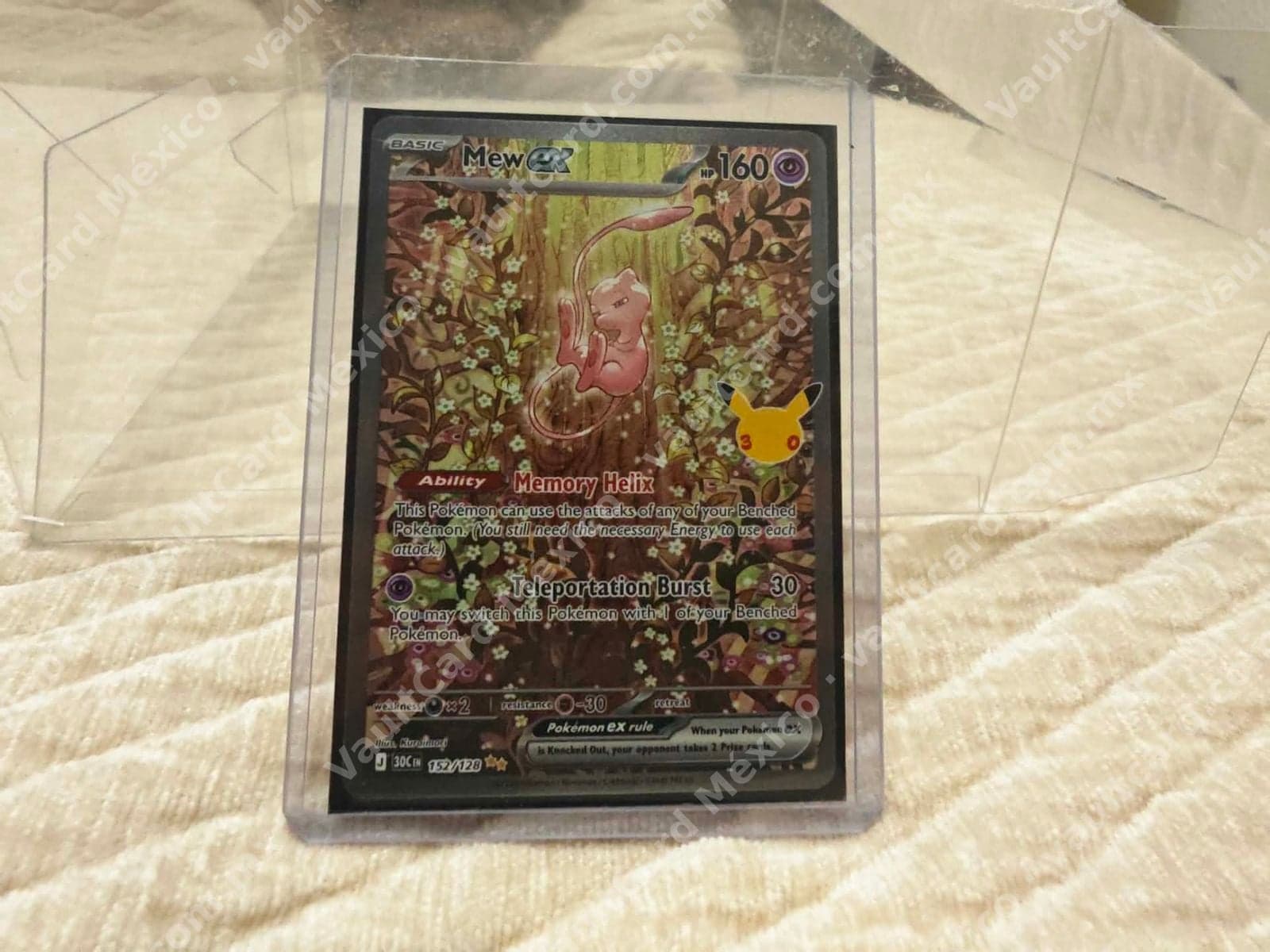 Mew ex 152/128 Full Art - Inglés (30C)