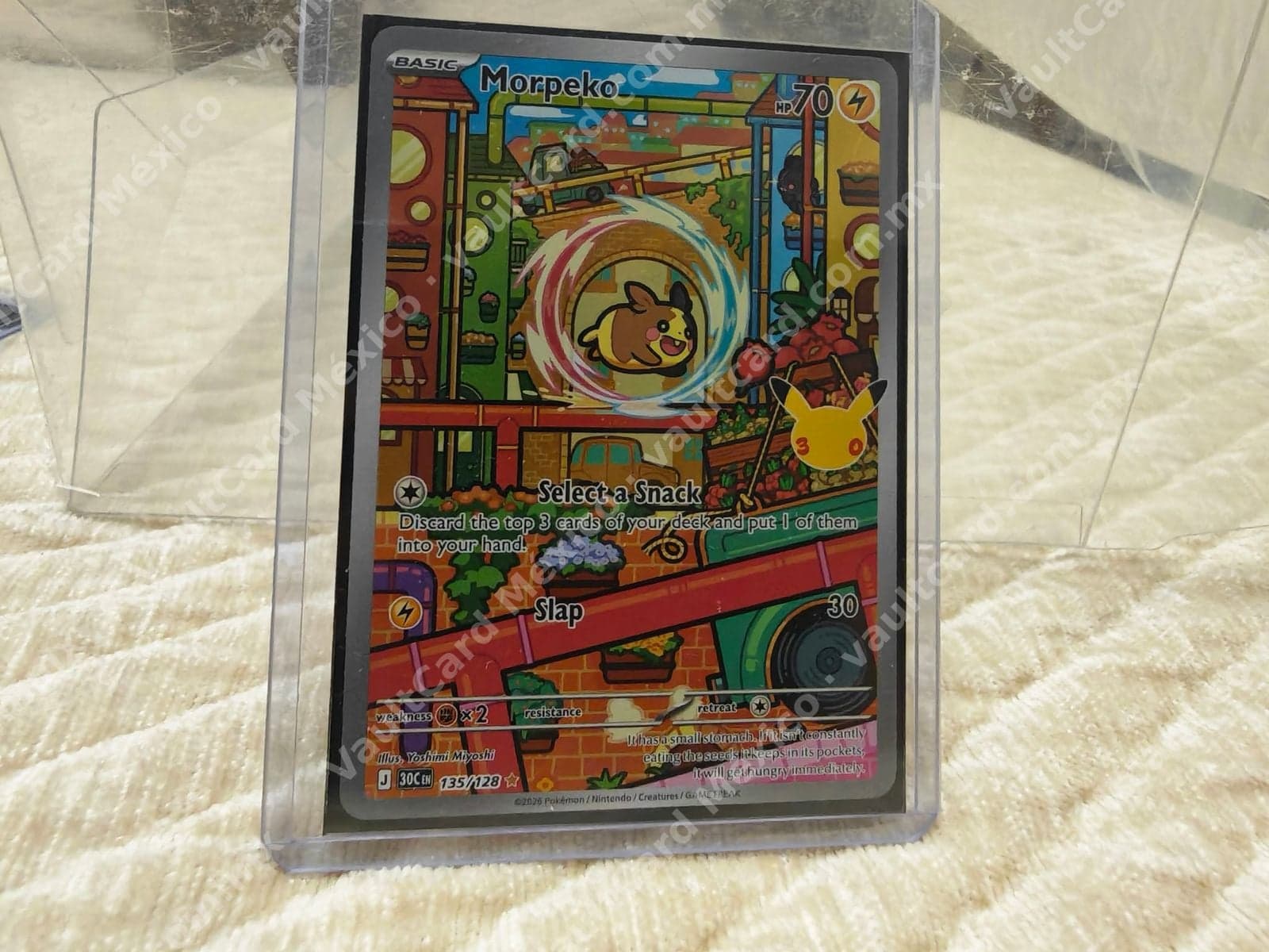 Morpeko 135/128 - (30C) Inglés - Illustration Rare