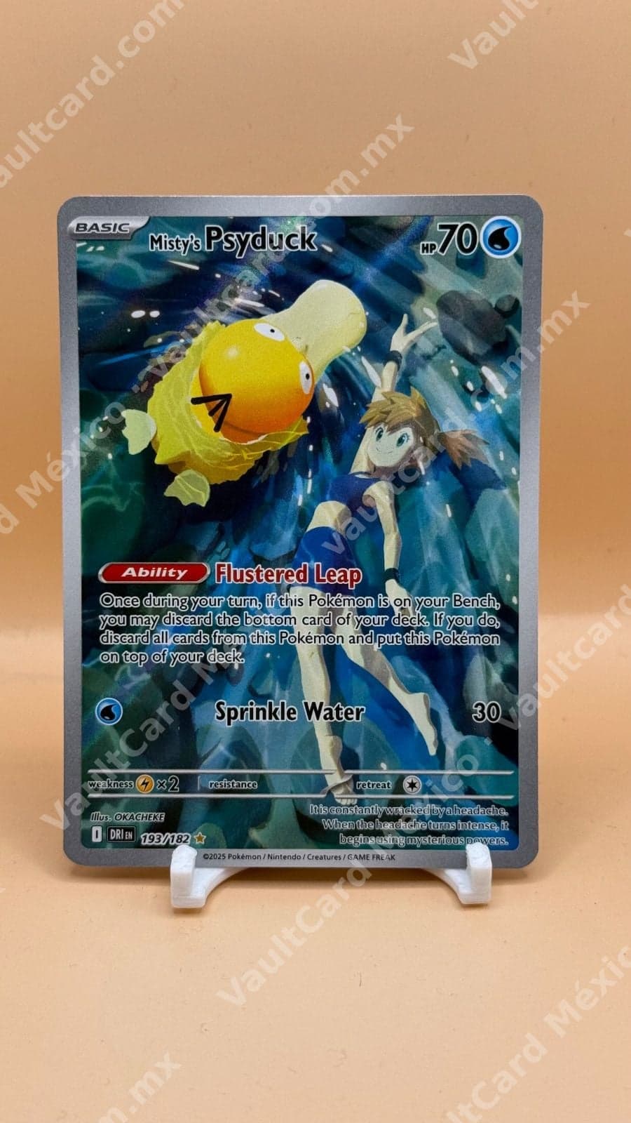 Misty's Psyduck 193/182 - (DRI) Inglés - Illustration Rare