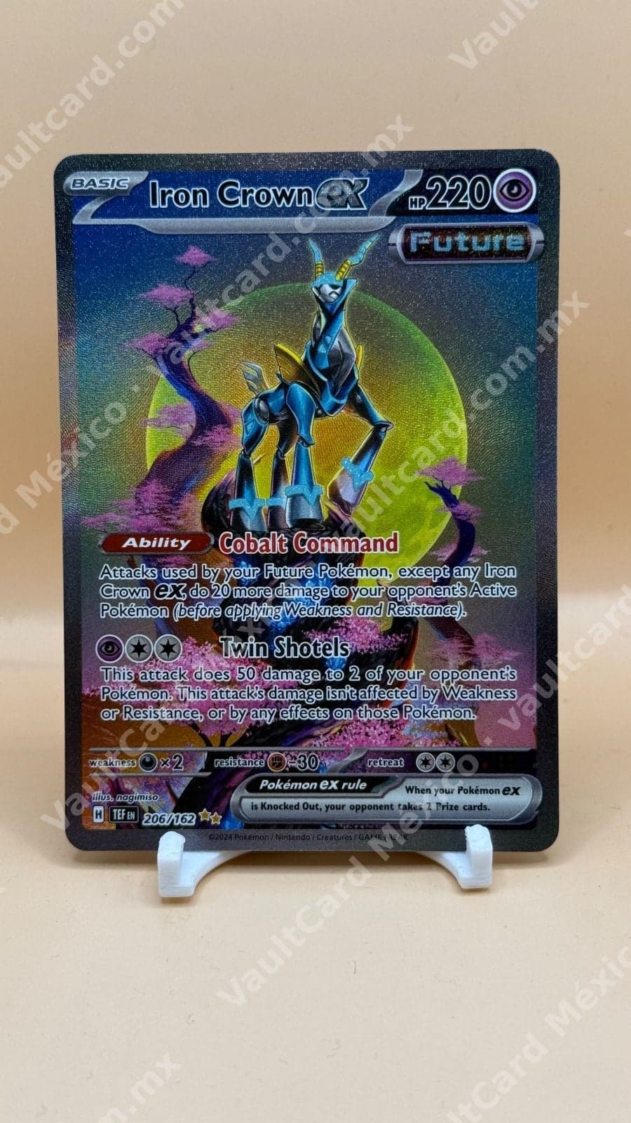 Iron Crown ex 206/162 - Temporal Forces (TEF) Inglés