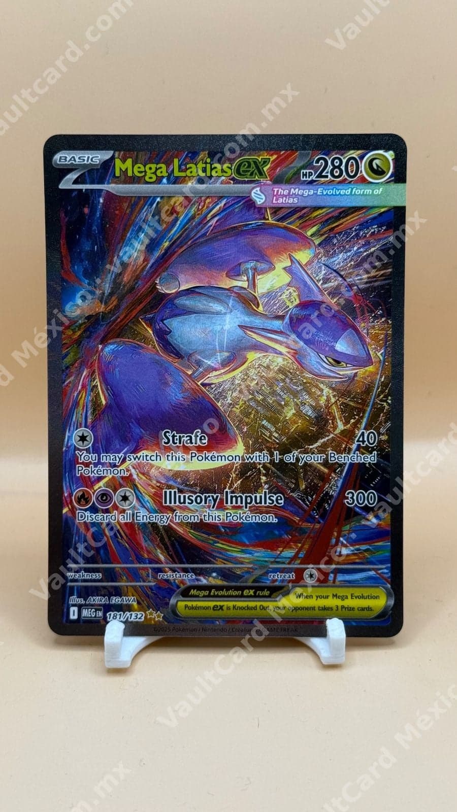 Mega Latias ex 181/132 - (MEG) Inglés - Special Illustration Rare