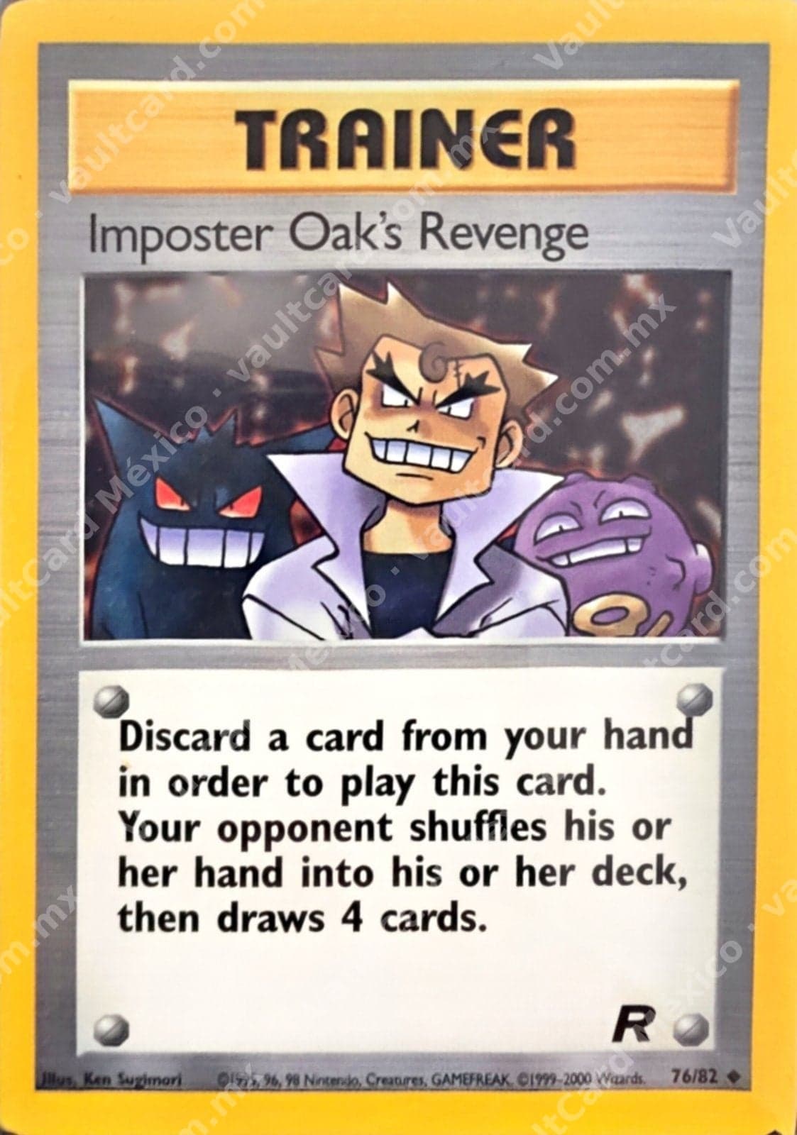 Imposter Oak's Revenge 76/82 - Team Rocket Inglés