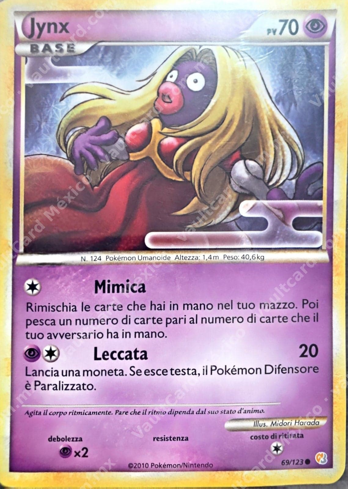 Jynx 69/123 - HeartGold & SoulSilver Italiano