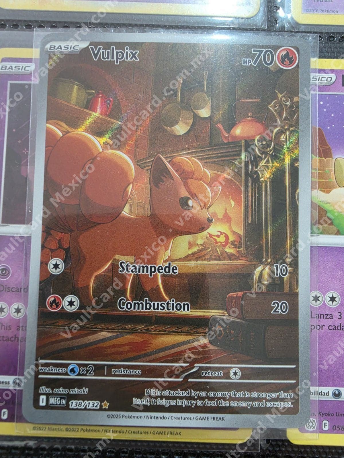Vulpix 138/132 - (MEG) Inglés - Illustration Rare