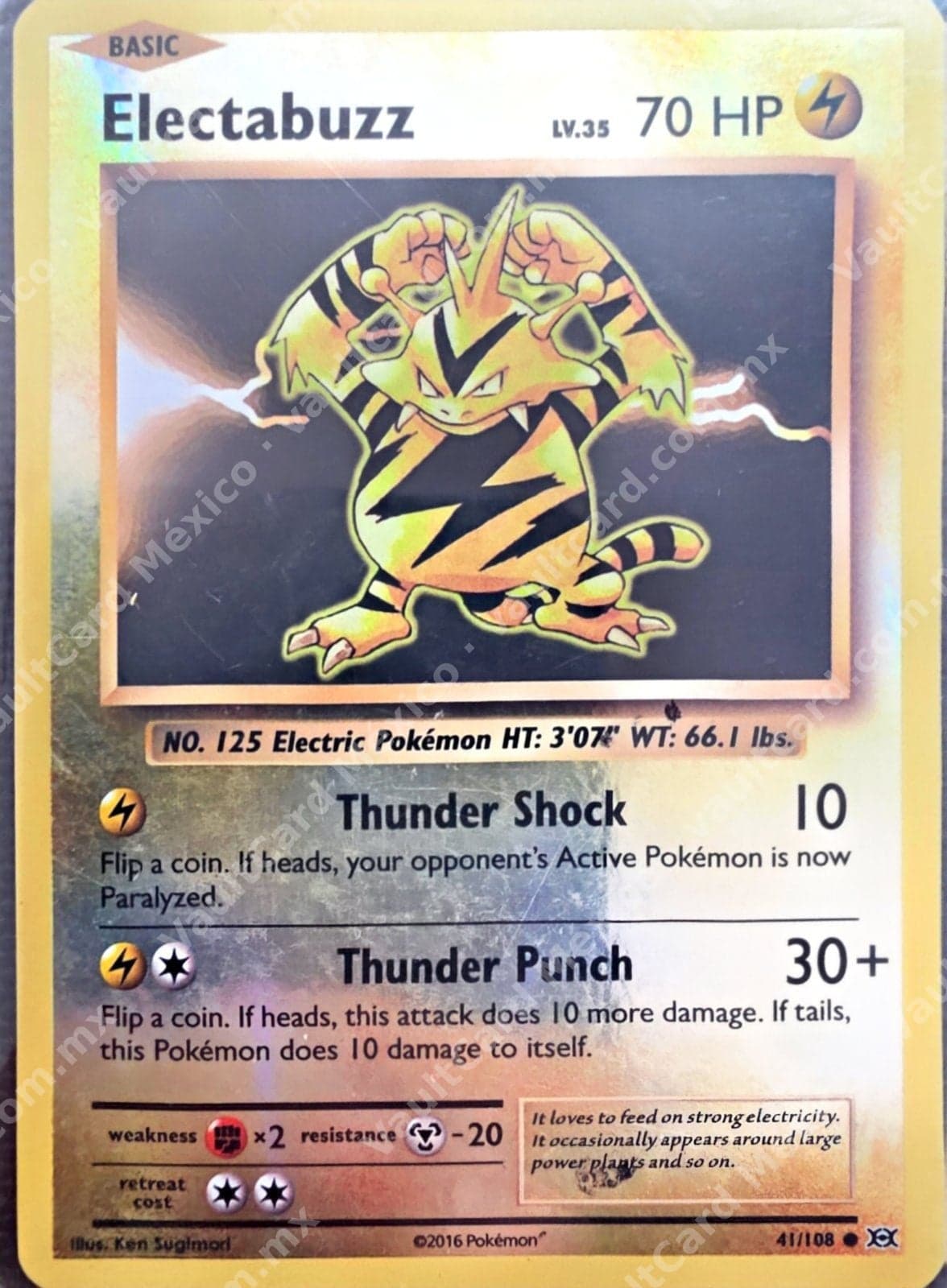 Electabuzz 41/108 - Evolutions XY Inglés