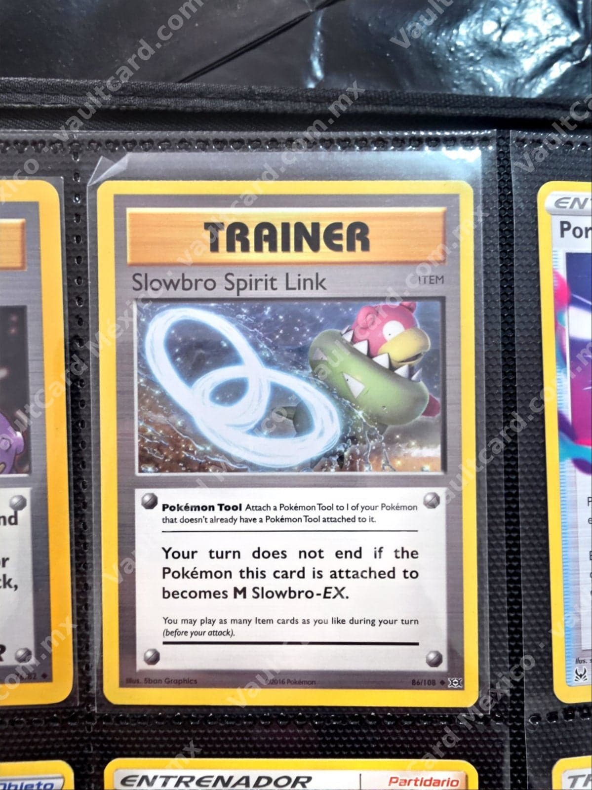 Slowbro Spirit Link 86/108 - XY Evolutions Inglés