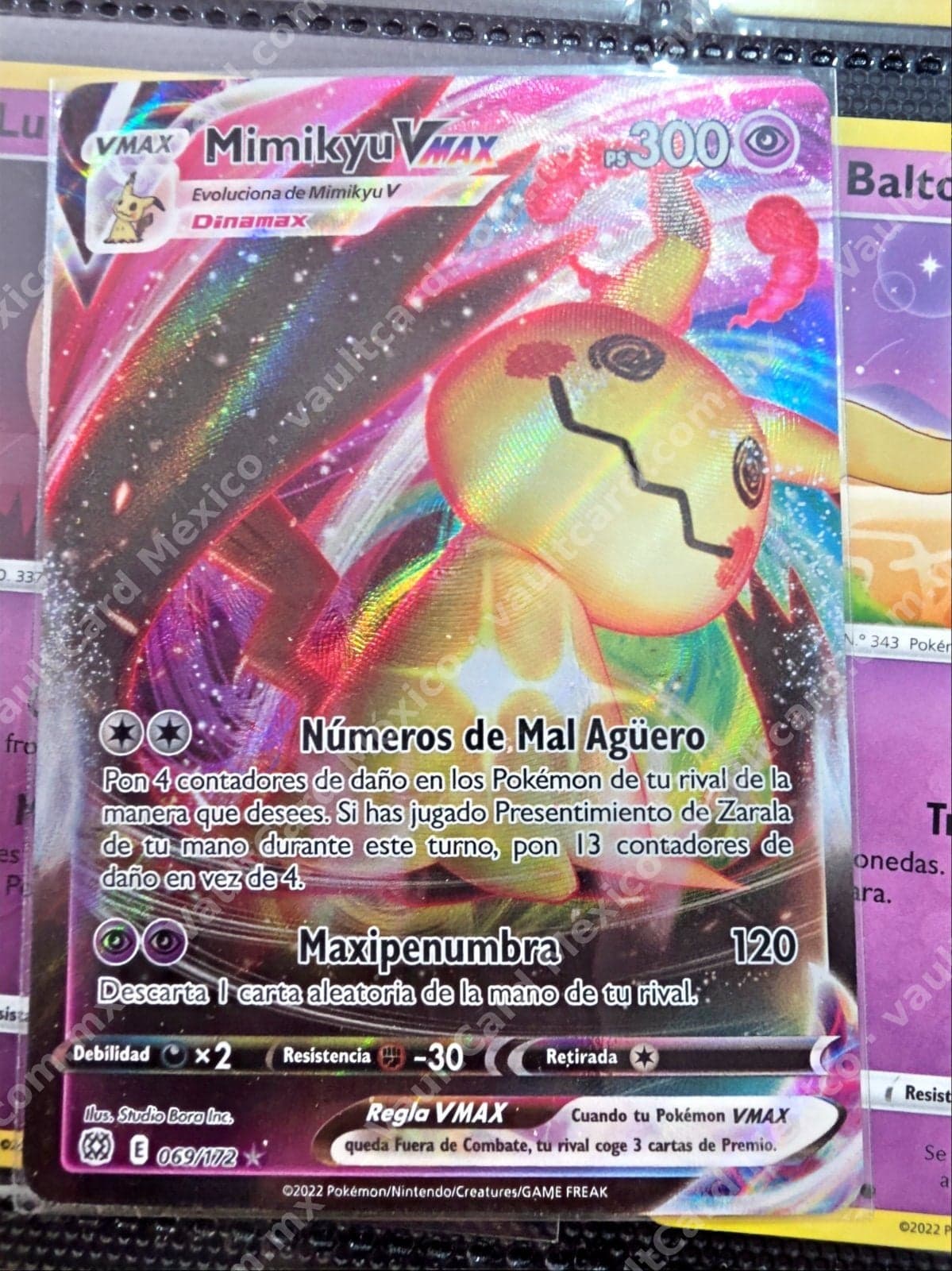 Mimikyu VMAX 069/172 - Estrellas Brillantes (BRS) Español