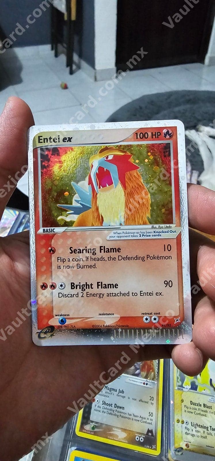 Entei ex 91/95 - EX Unseen Forces Inglés (Holo)