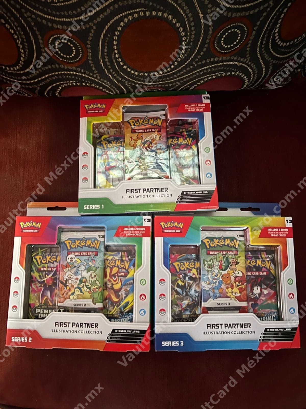 Lote First Partner Illustration Collection - Series 1, 2 y 3 Inglés (Sellado)