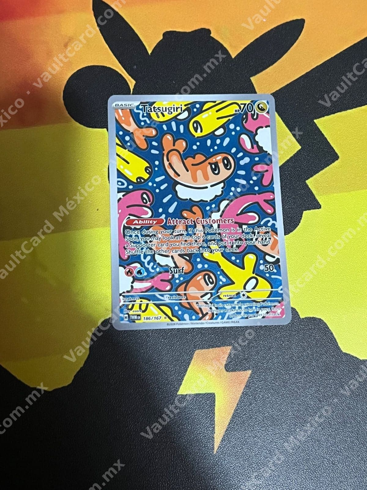 Tatsugiri 186/167 - Twilight Masquerade (TWM) Inglés - Illustration Rare