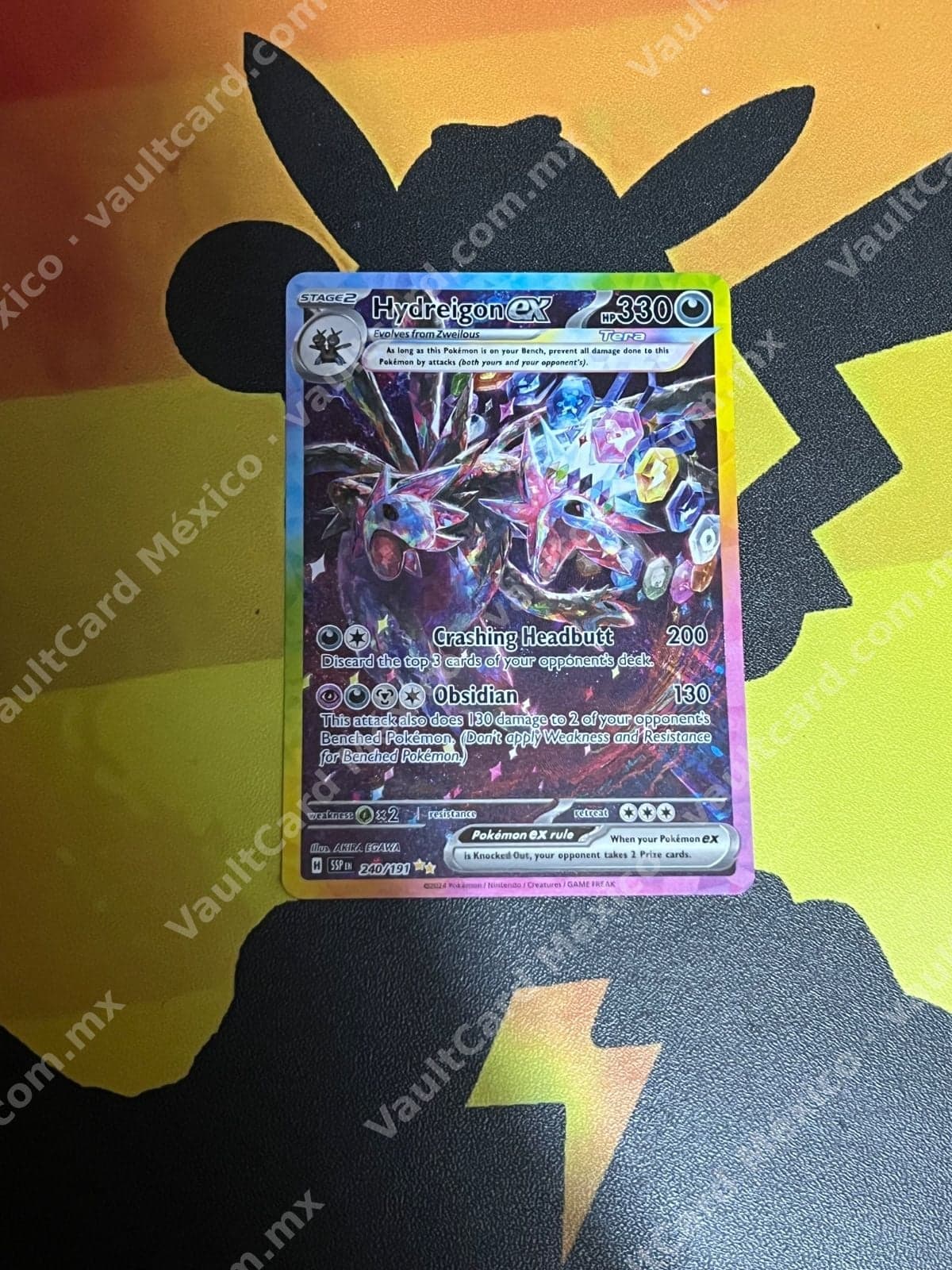 Hydreigon ex 240/191 - Surging Sparks (SSP) Inglés Special Illustration Rare