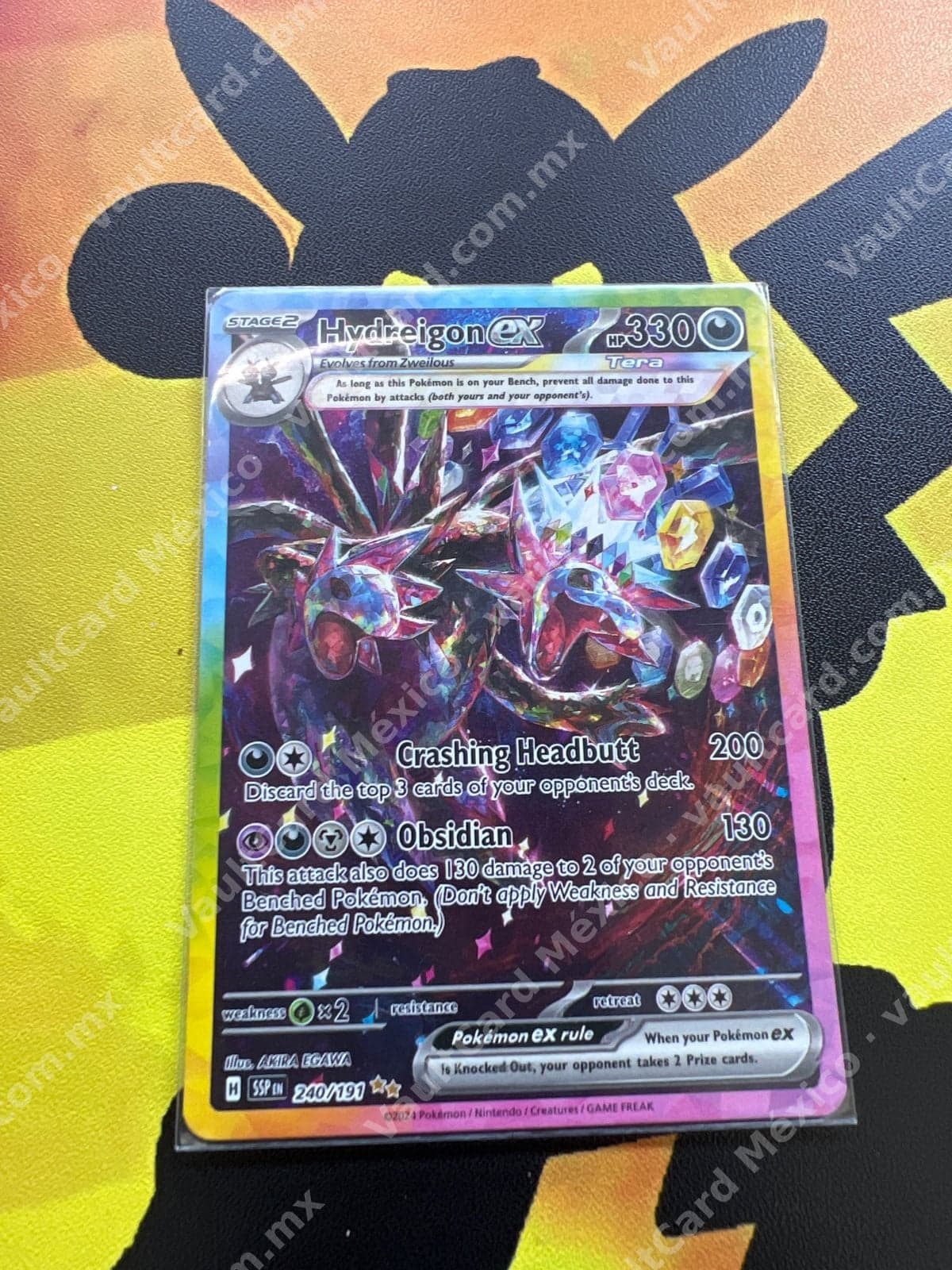 Hydreigon ex 240/191 - Surging Sparks (SSP) Inglés - Special Illustration Rare
