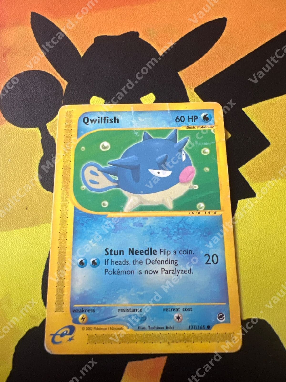 Qwilfish 127/165 - Expedition Base Set Inglés