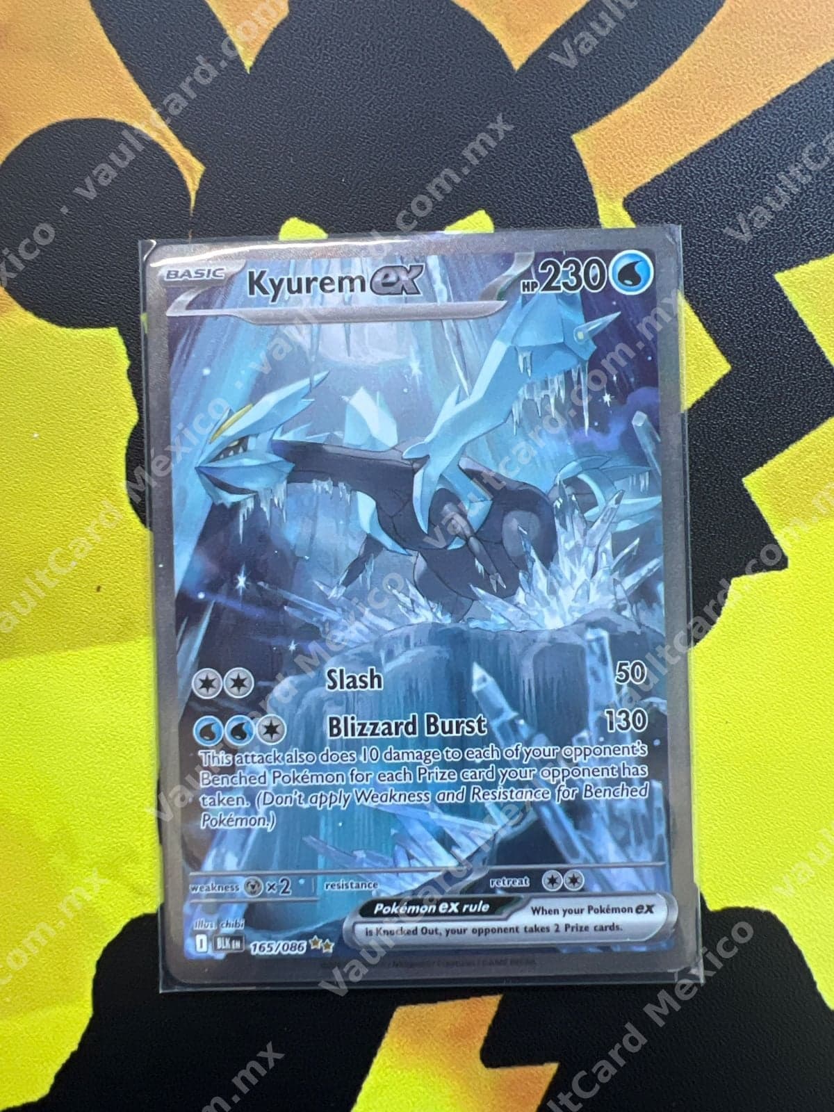 Kyurem ex 165/086 - (BLK) Inglés - Special Illustration Rare