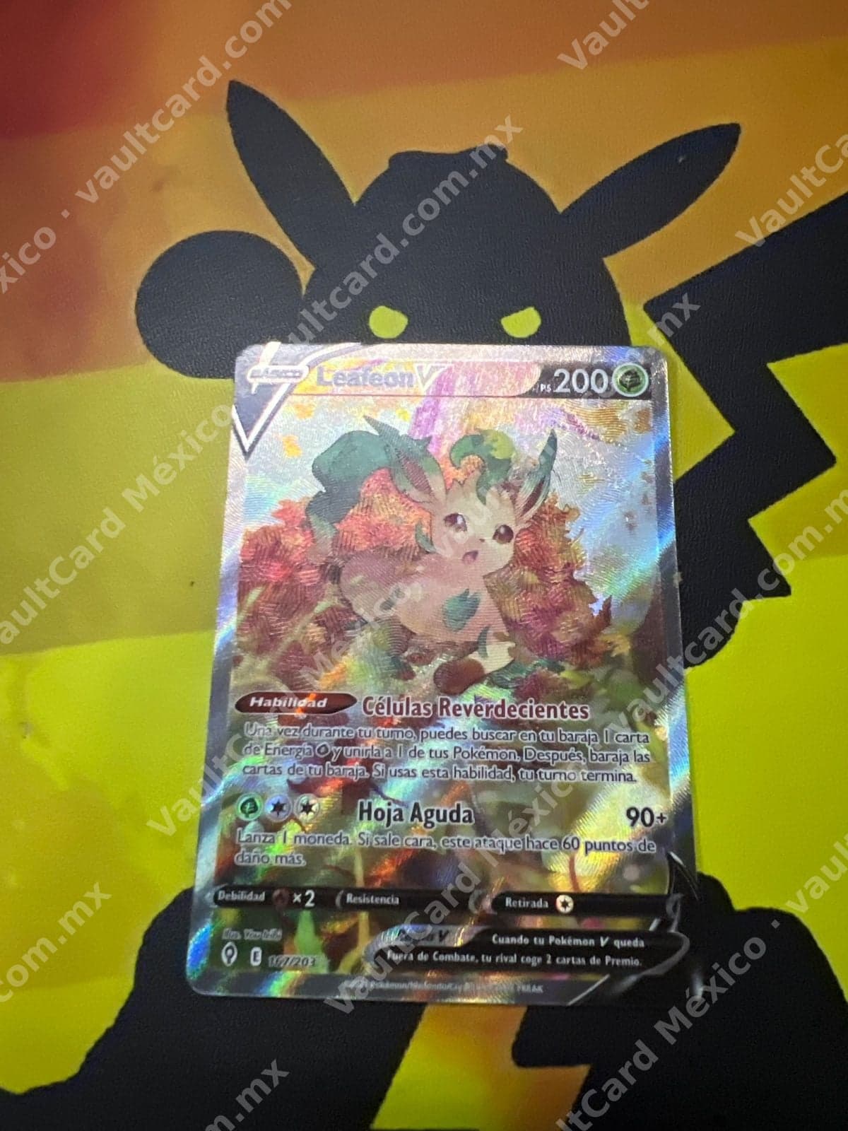 Leafeon V 167/203 - Evoluciones Celestiales (EVS) Full Art Español
