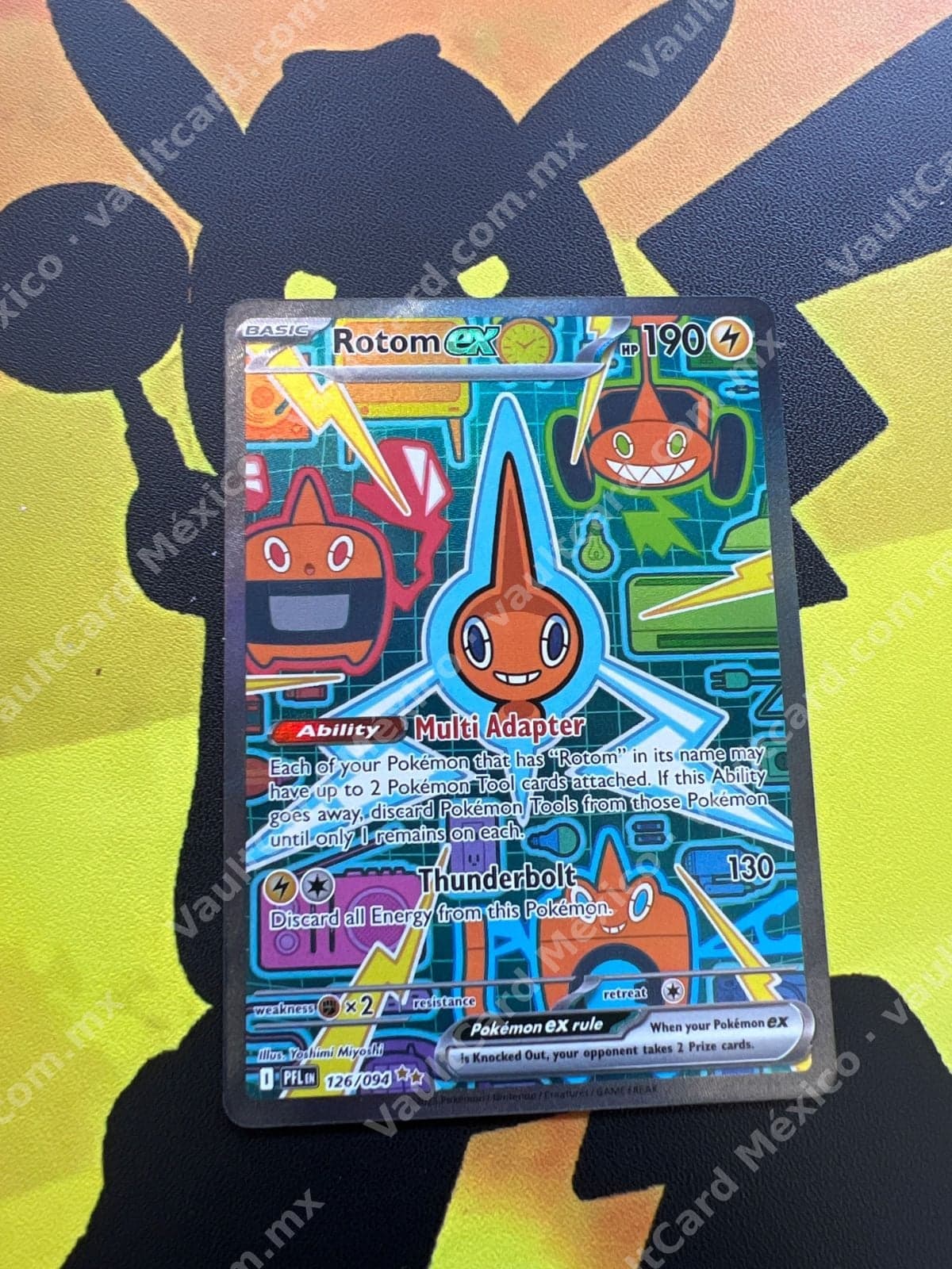 Rotom ex 126/094 - Paradox Rift (PFL) Inglés - Special Illustration Rare