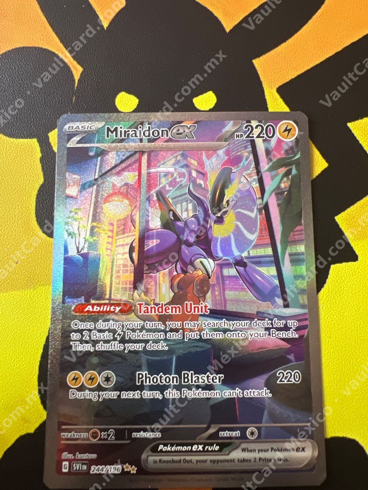 Miraidon ex 244/198 - Scarlet & Violet (SVI) Inglés - Special Illustration Rare
