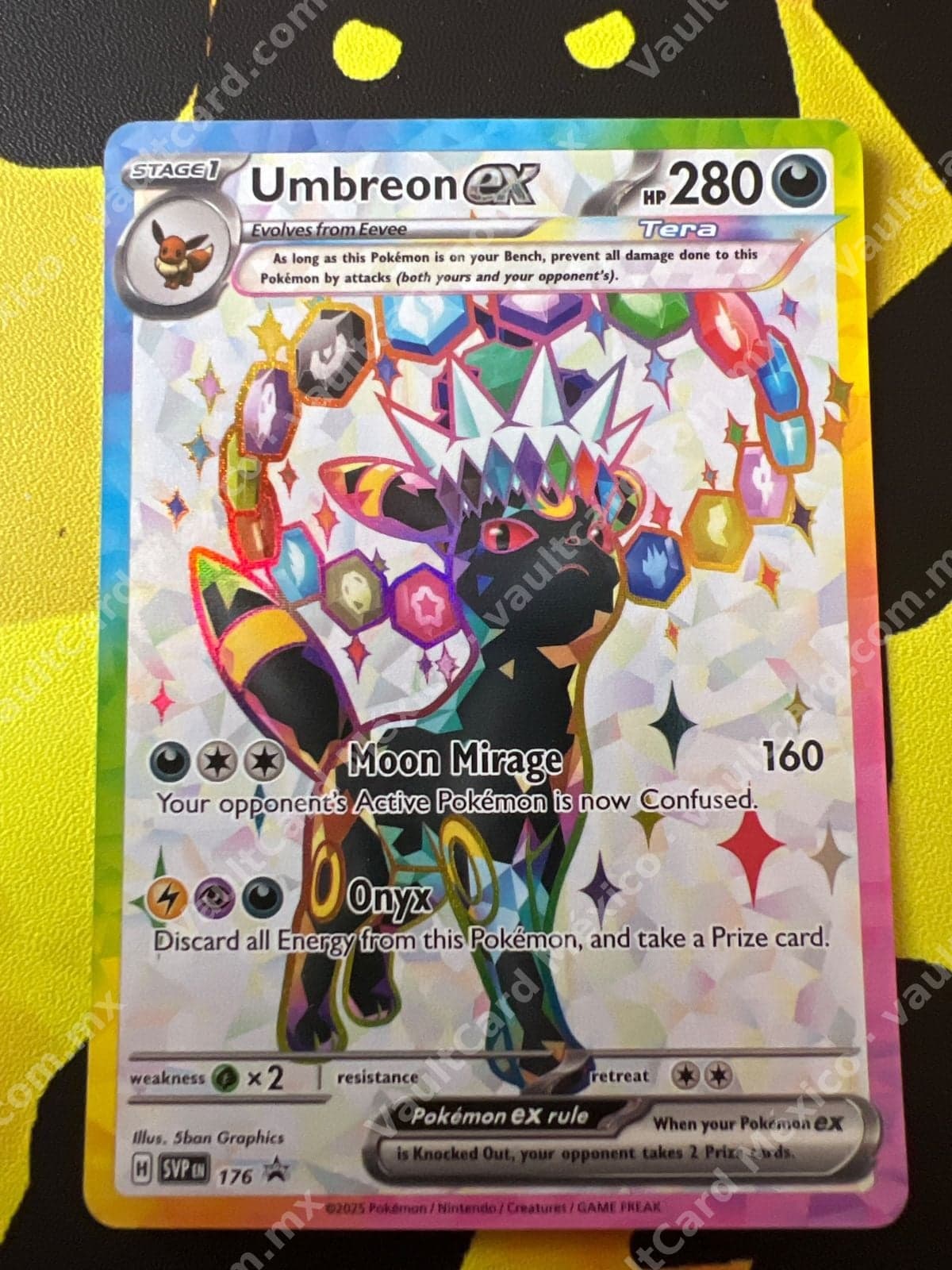 Umbreon ex 176 - Promo SVP Inglés (Full Art)