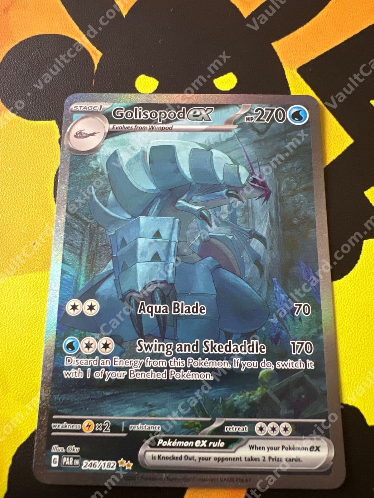Golisopod ex 246/182 - Paradox Rift (PAR) Inglés - Special Illustration Rare