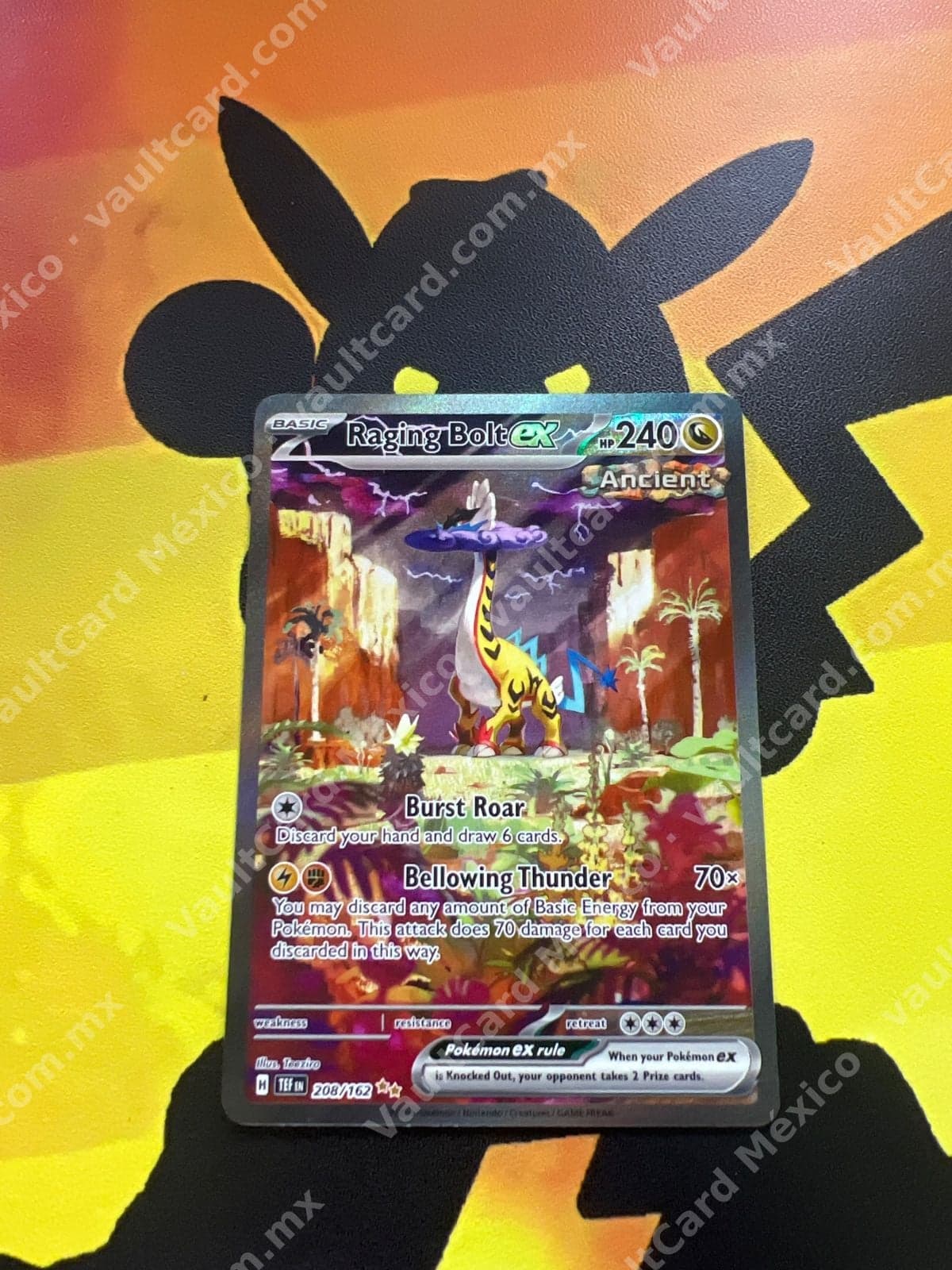 Raging Bolt ex 208/162 - Temporal Forces (TEF) Inglés - Special Illustration Rare