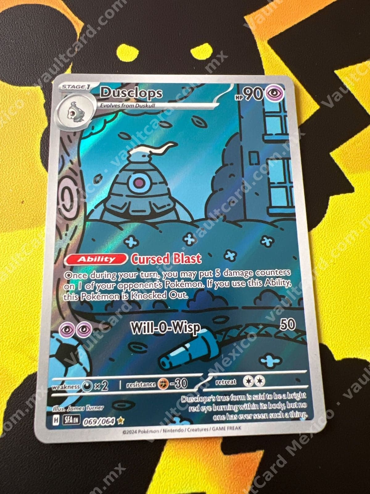 Dusclops 069/064 - Shrouded Fable (SFA) Inglés - Illustration Rare