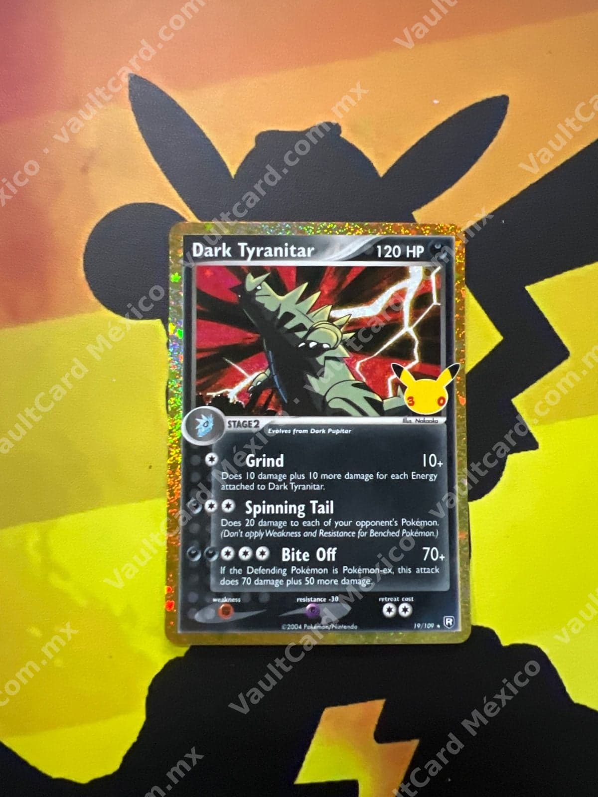 Dark Tyranitar 19/109 - Team Rocket Returns Inglés (Celebrations 25th Classic Collection)