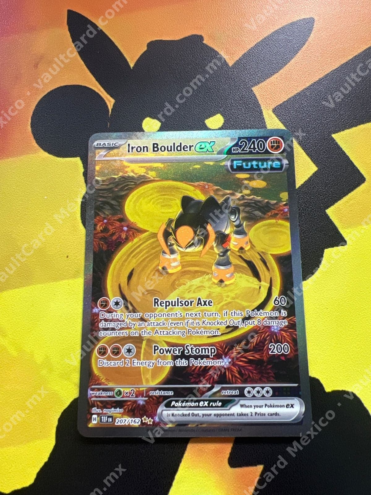 Iron Boulder ex 207/162 - Temporal Forces (TEF) Inglés