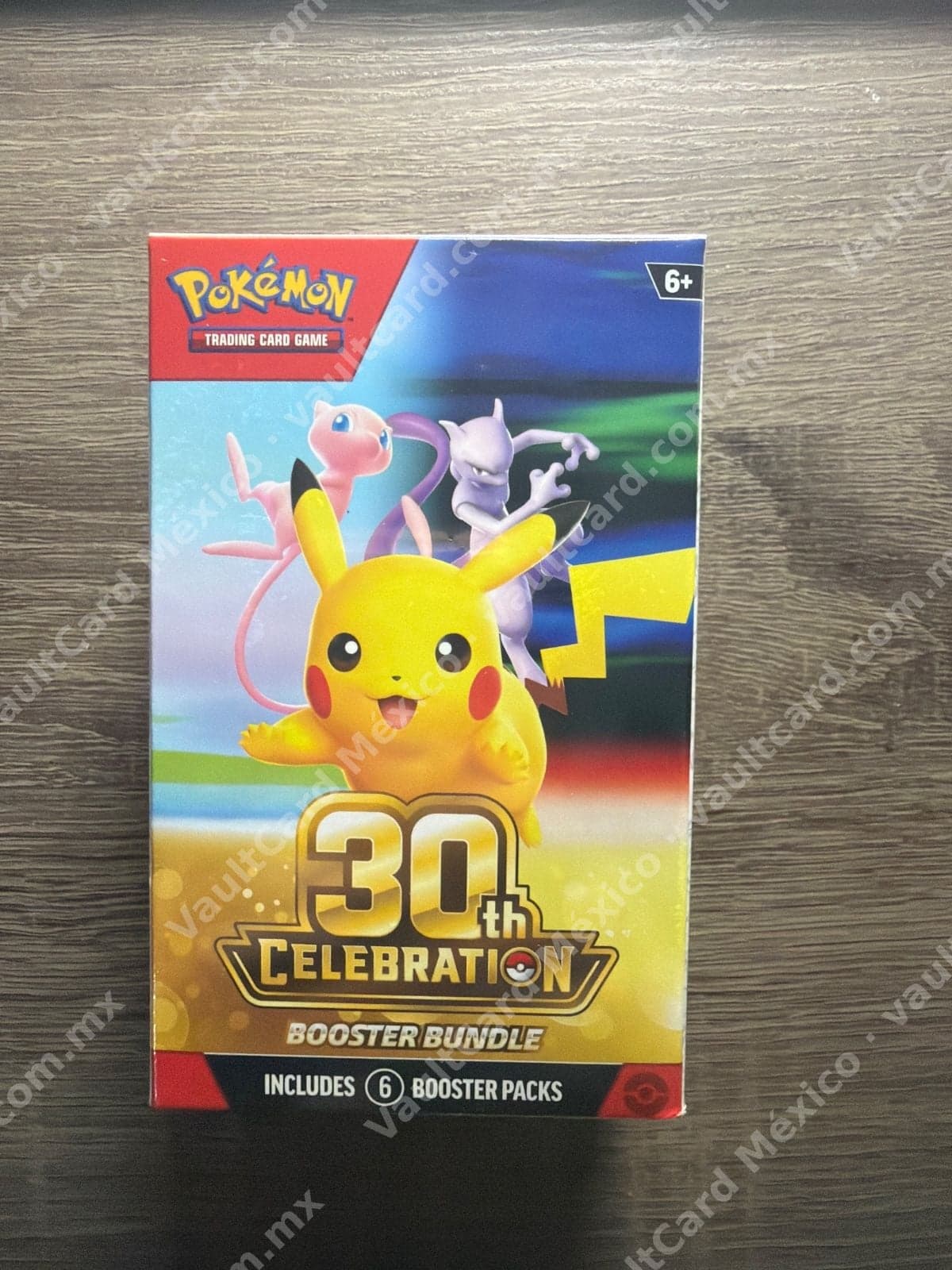 Pokémon TCG 30th Celebration Booster Bundle - 6 Sobres - Inglés Sellado