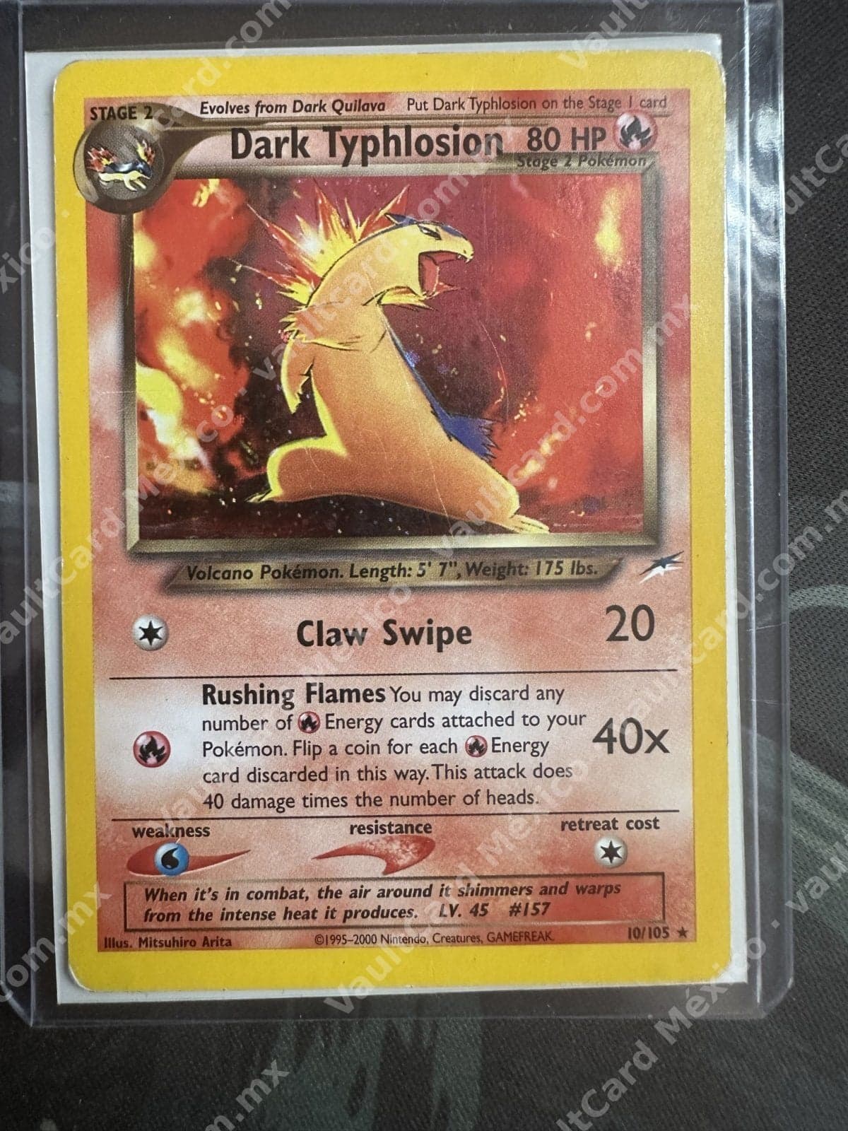 Dark Typhlosion 10/105 - Neo Destiny Inglés