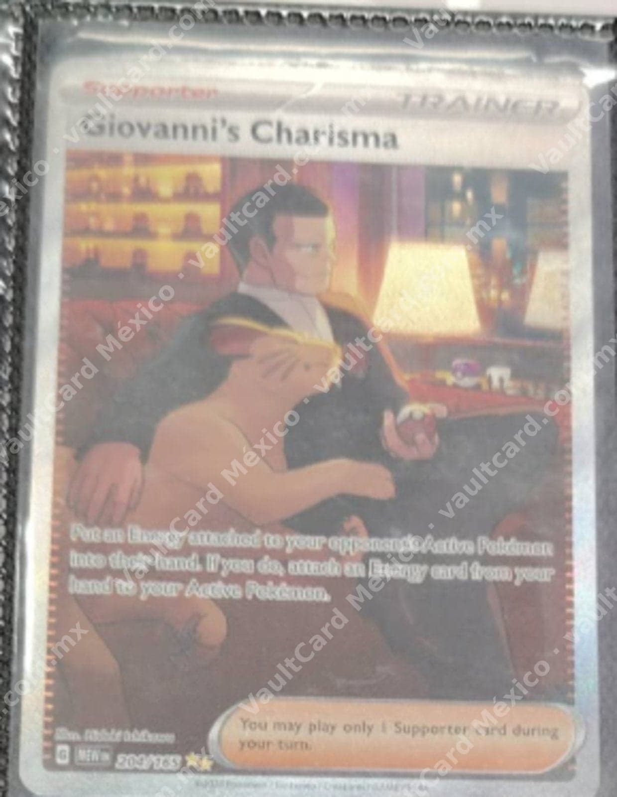 Giovanni's Charisma 204/091 - (SFA) Inglés - Special Illustration Rare