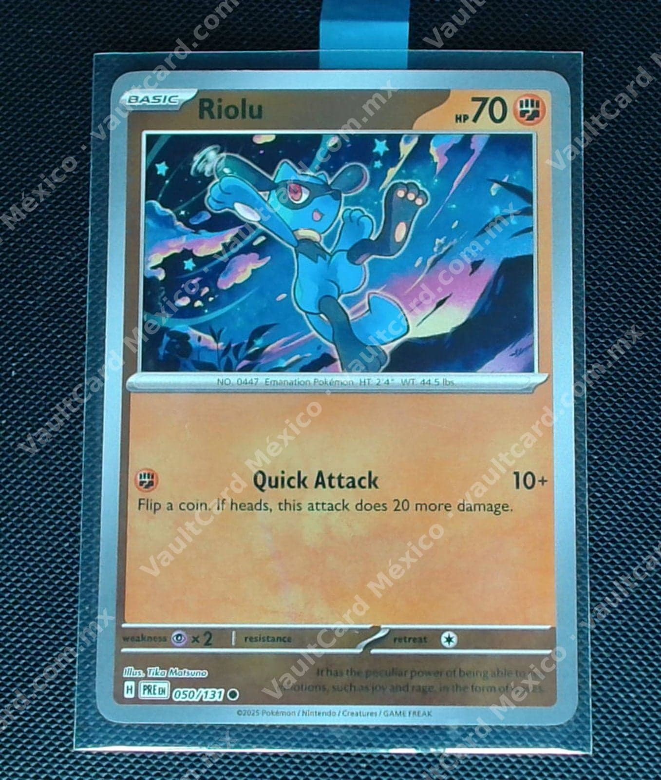 Riolu Master Ball 050/131 - (PRE) Inglés