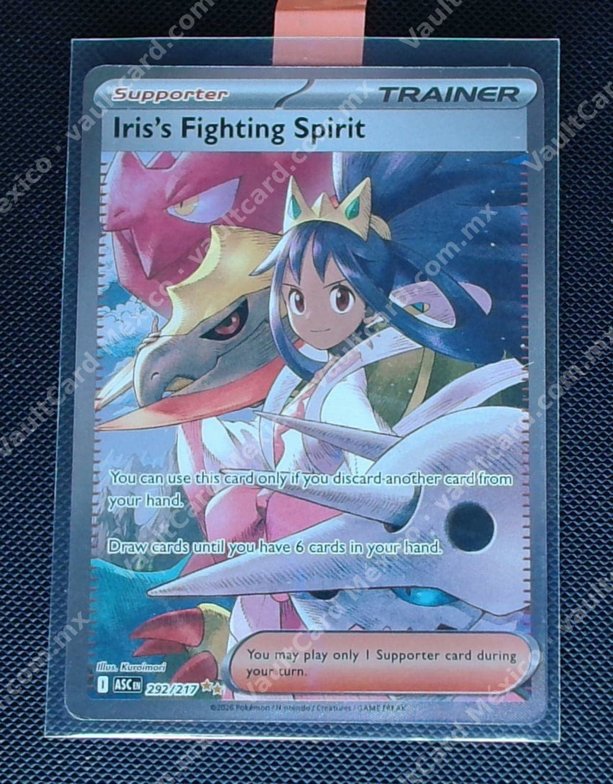 Iris's Fighting Spirit 292/217 - (ASC) Inglés - Special Illustration Rare