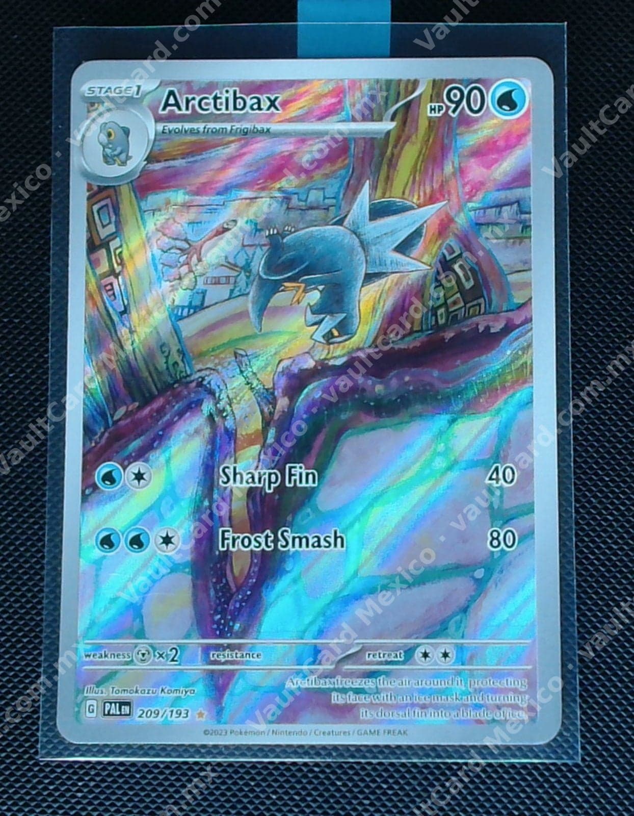 Arctibax 209/193 - Paldea Evolved (PAL) Inglés - Illustration Rare