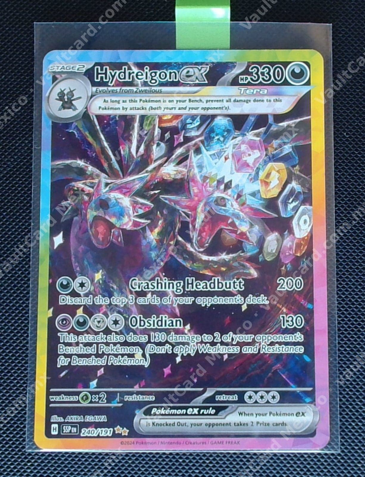 Hydreigon ex 240/191 - SSP Inglés Full Art