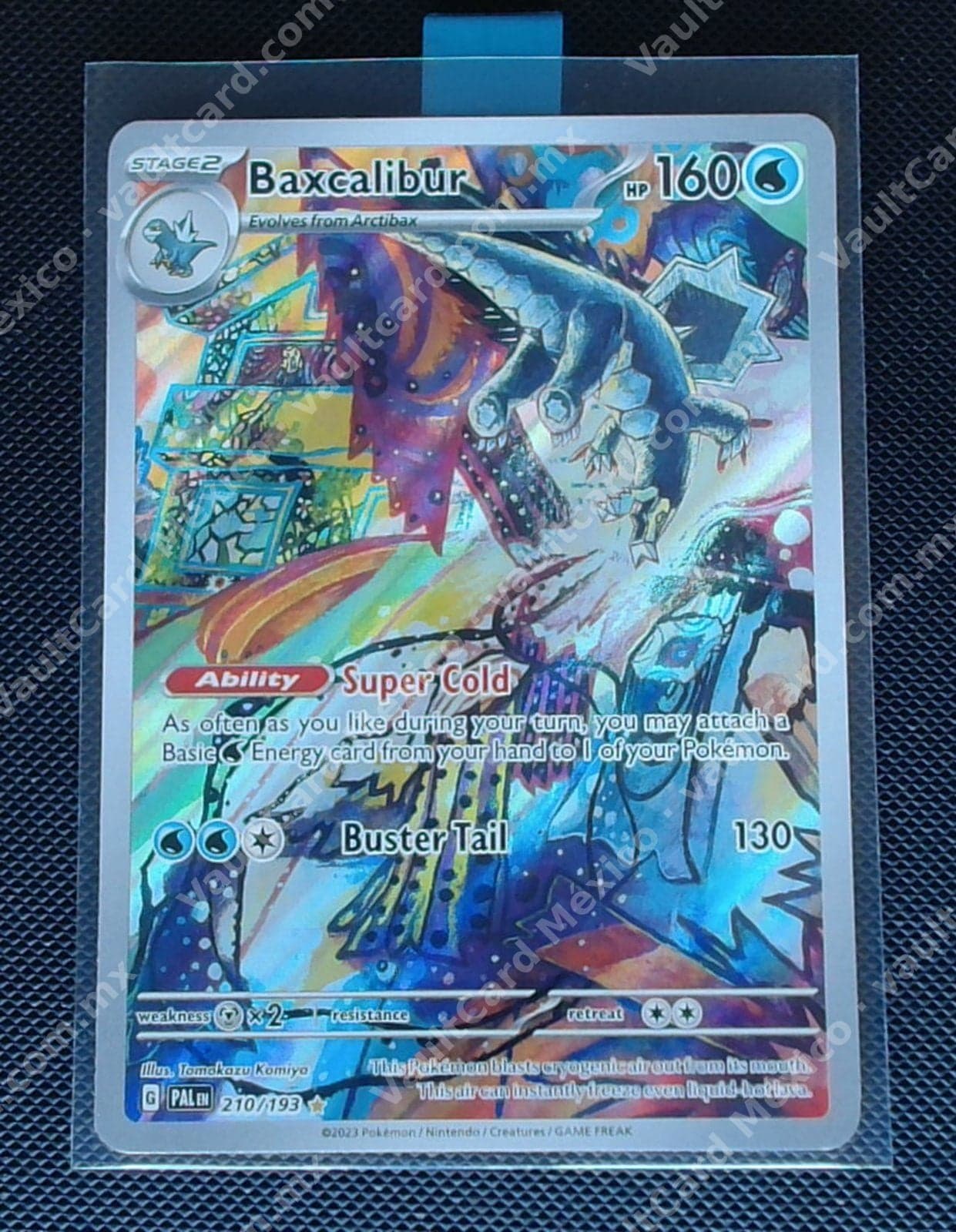 Baxcalibur 210/193 - Paldea Evolved (PAL) Inglés - Illustration Rare