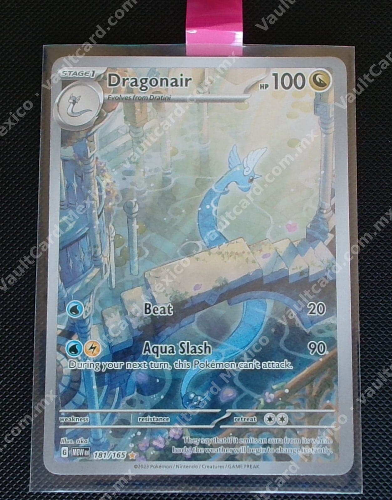 Dragonair 181/165 - Pokémon 151 (MEW) Inglés Illustration Rare