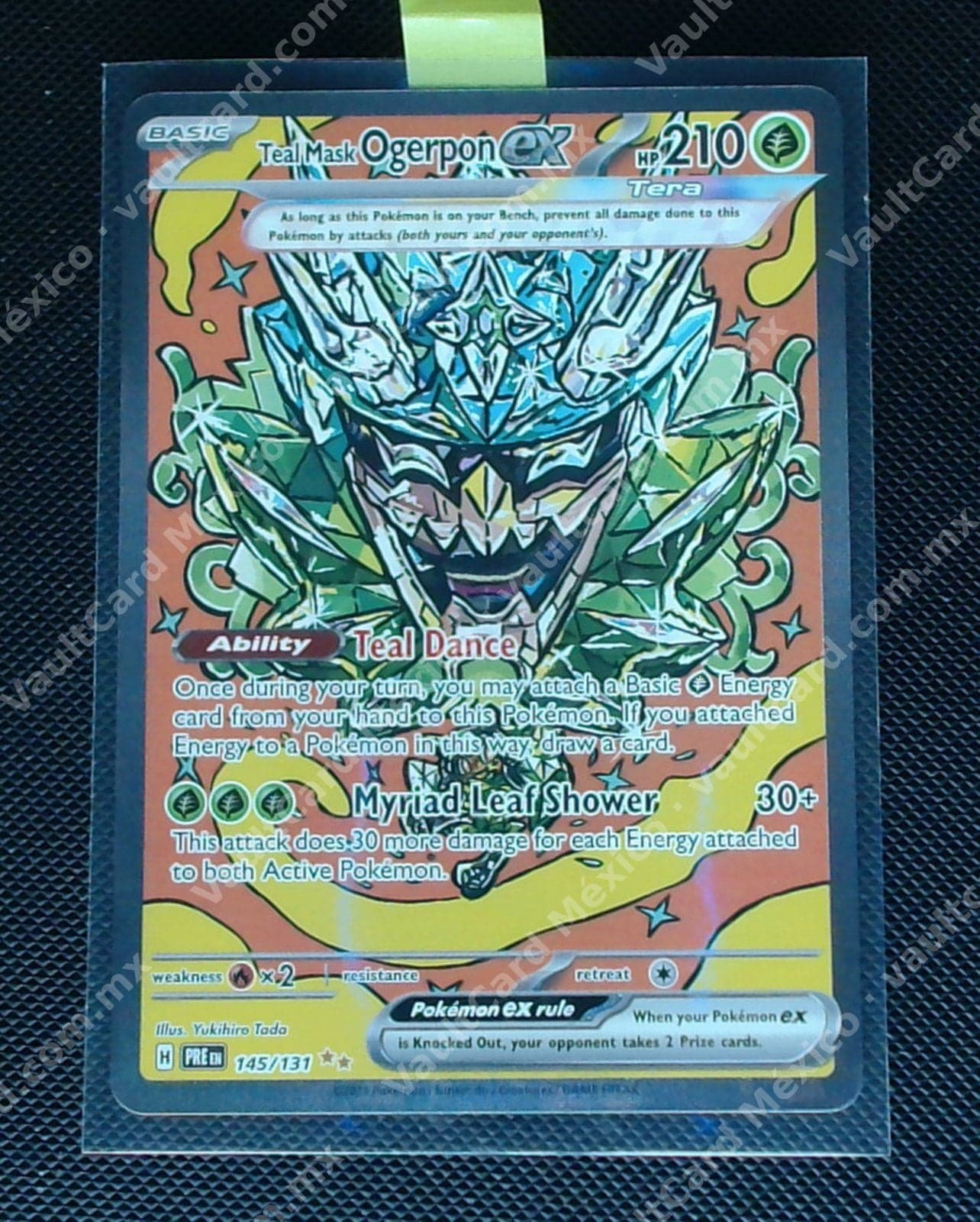 Teal Mask Ogerpon ex 145/131 - Prismatic Evolutions (PRE) Inglés