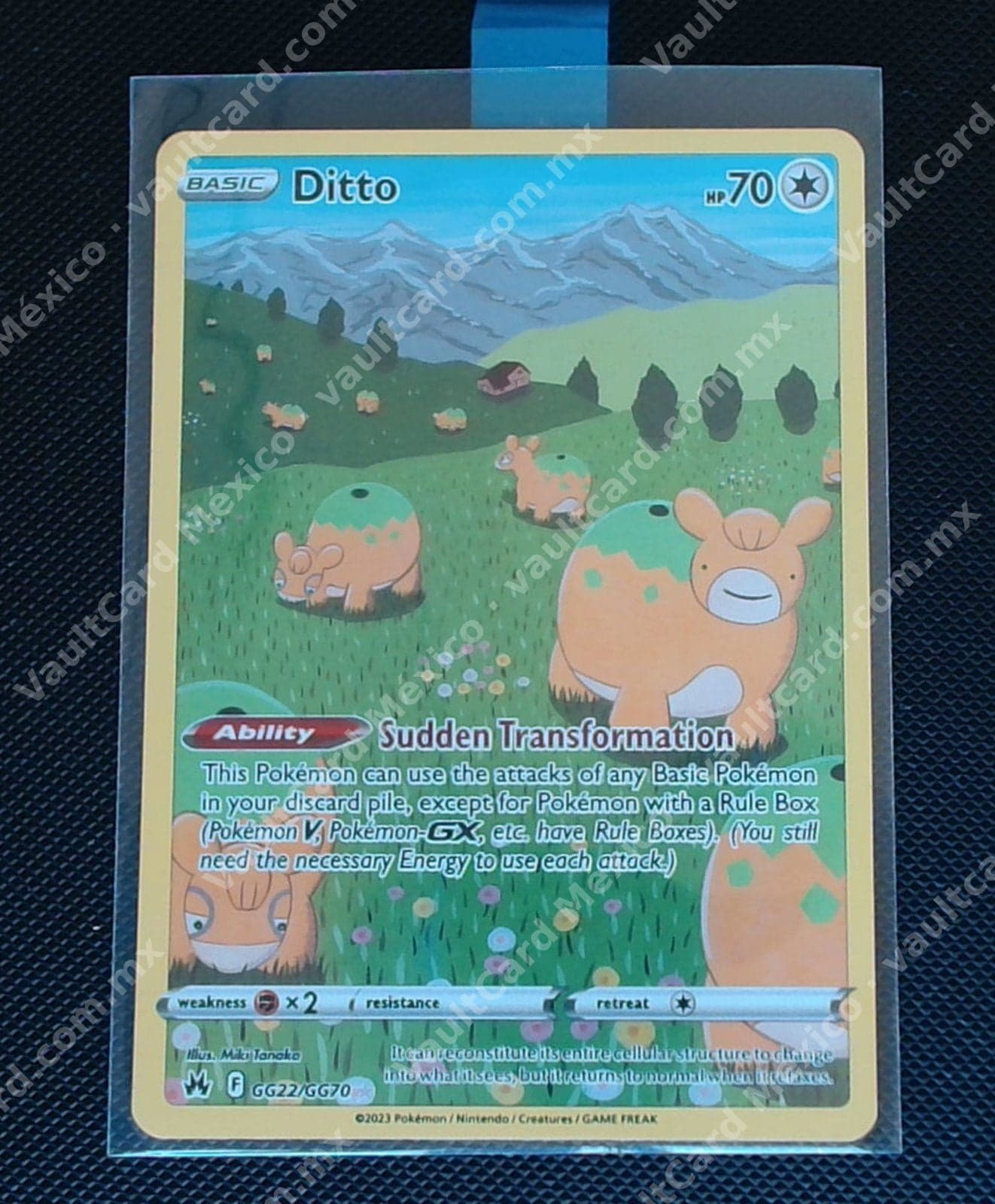 Ditto GG22/GG70 - Crown Zenith Galarian Gallery Inglés