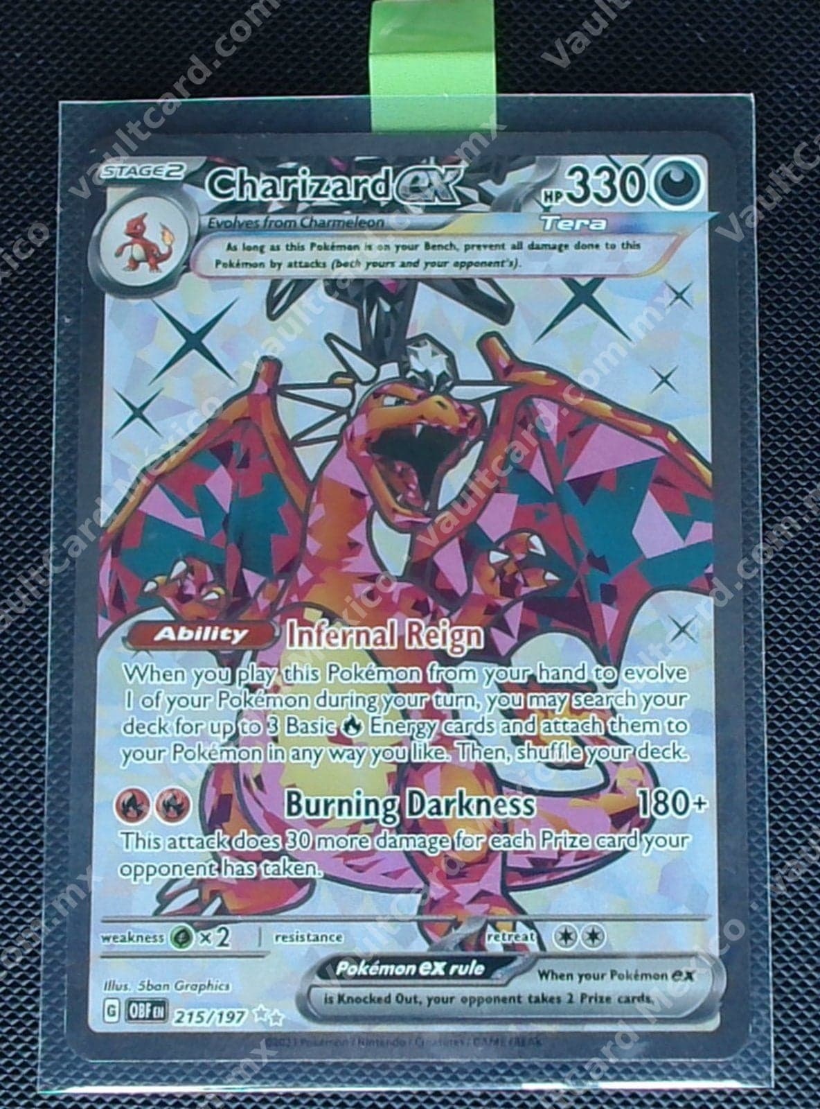 Charizard ex 215/197 - Obsidian Flames (OBF) Inglés