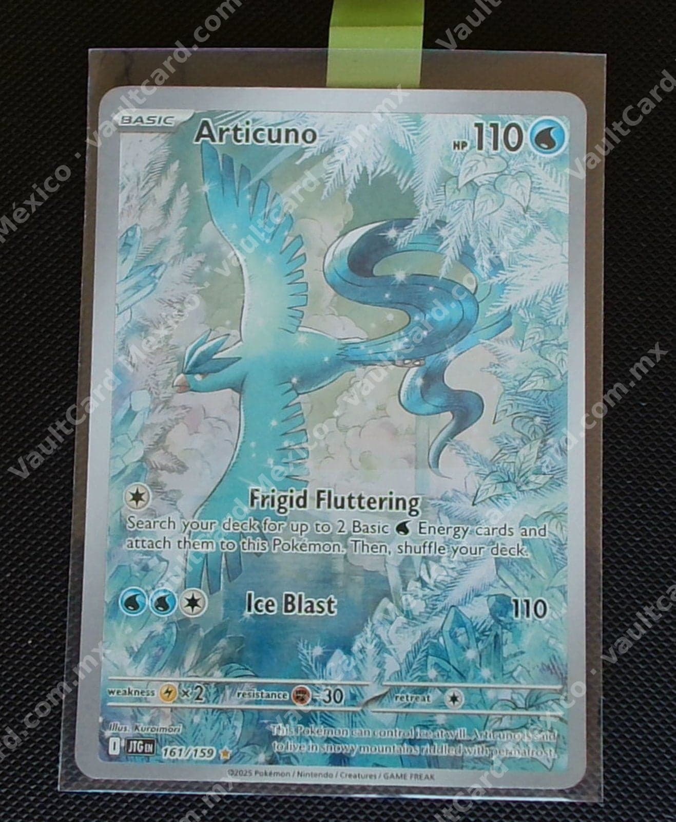 Articuno 161/159 - (JTG) Inglés - Illustration Rare