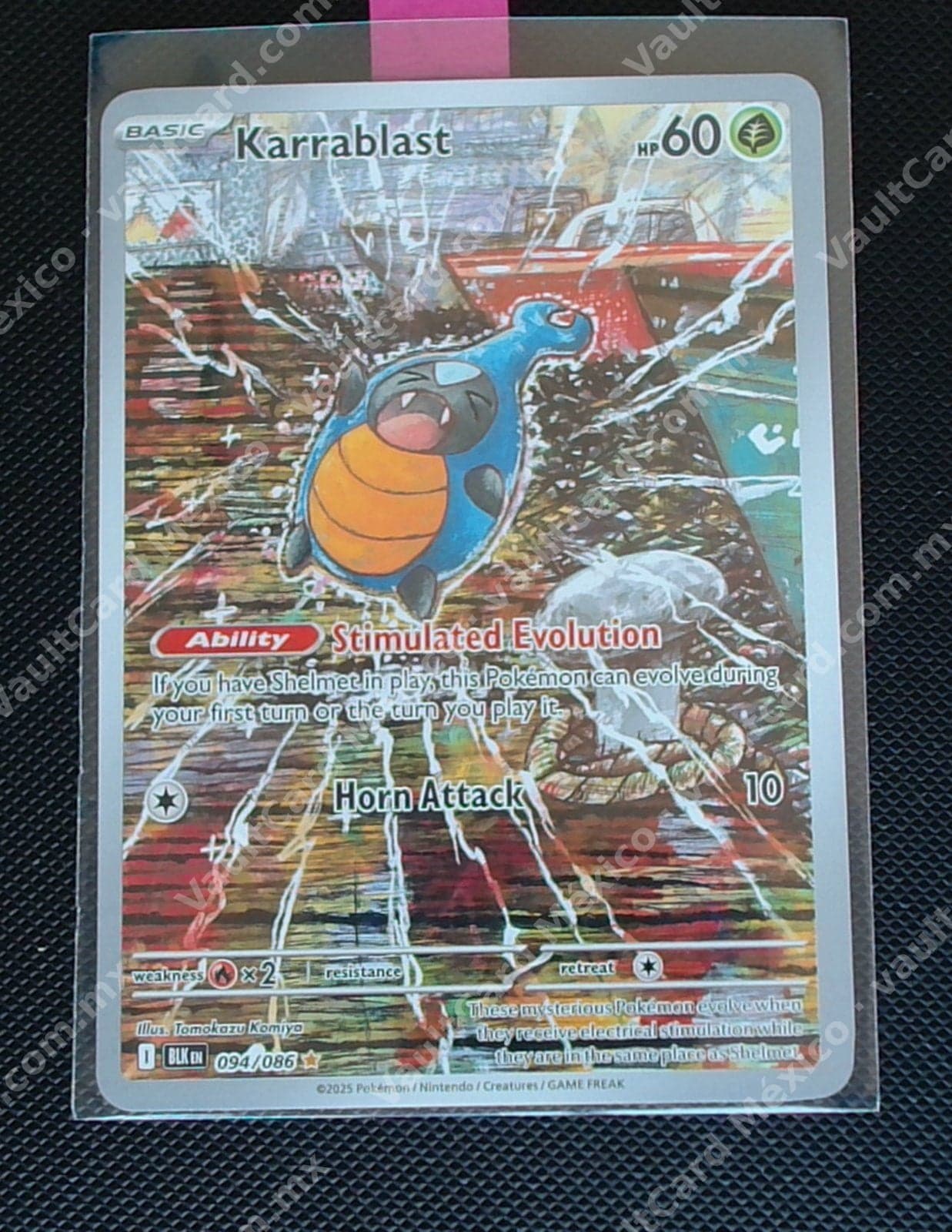 Karrablast 094/086 - (BLK) Inglés - Illustration Rare