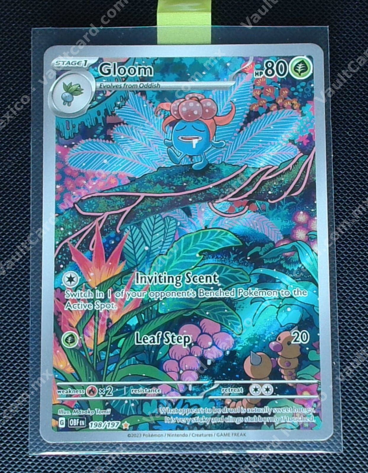 Gloom 198/197 - Obsidian Flames (OBF) Inglés - Illustration Rare