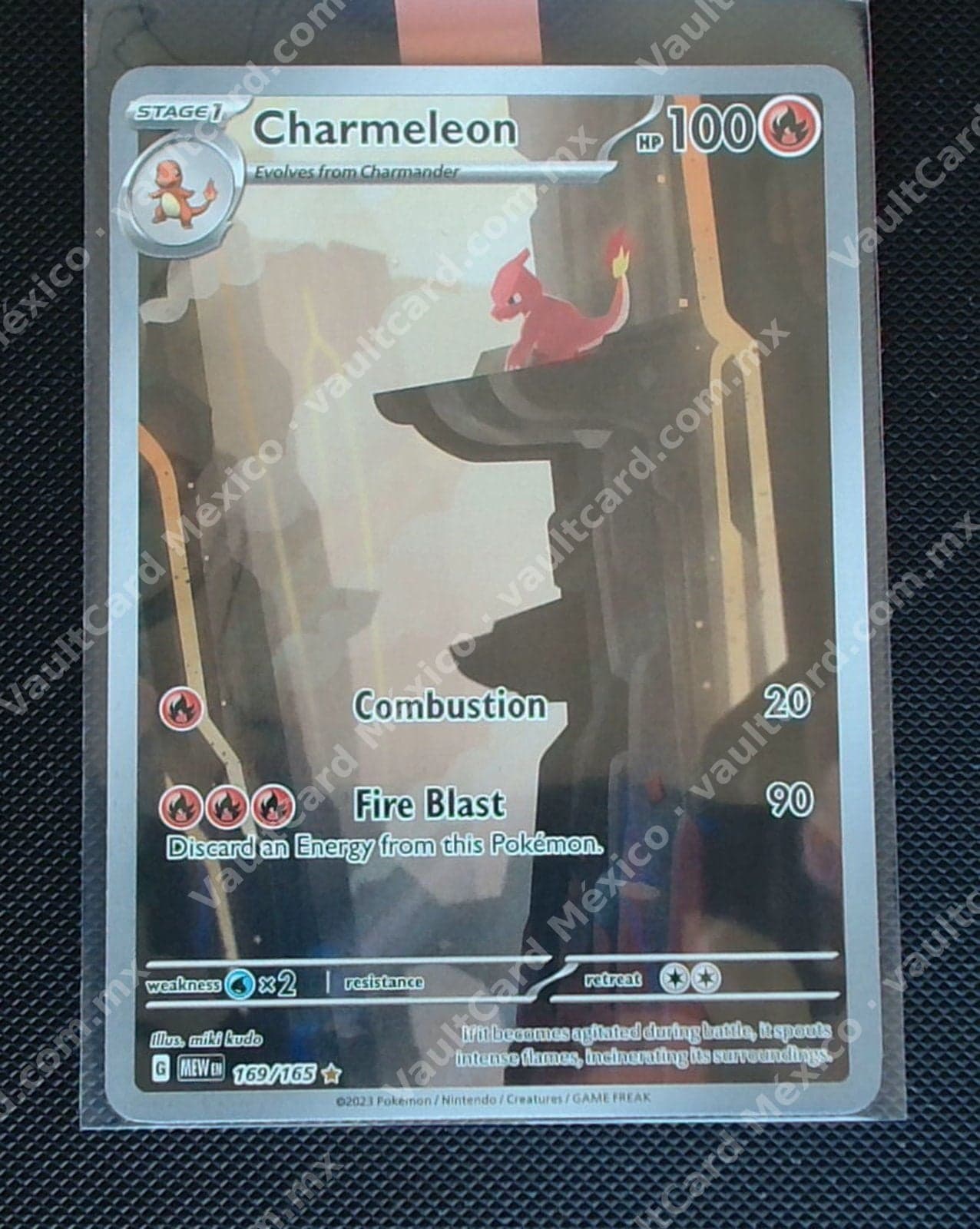 Charmeleon 169/165 - 151 (MEW) Inglés - Illustration Rare