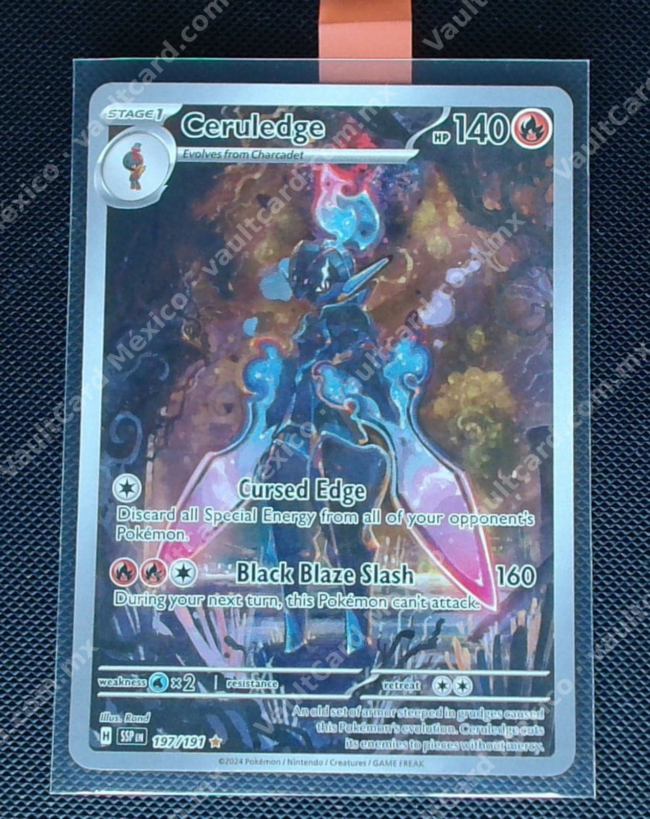 Ceruledge 197/191 - Surging Sparks (SSP) Inglés - Illustration Rare