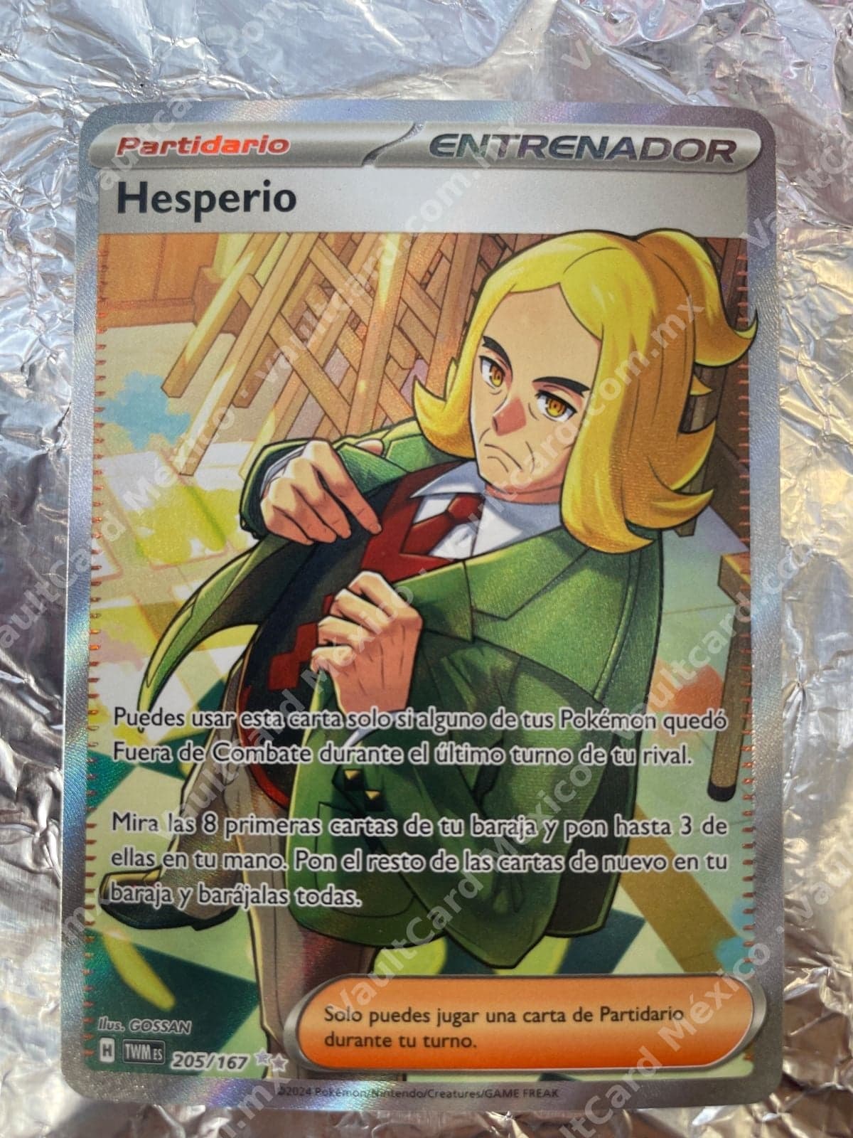 Hesperio 205/167 - Máscaras Crepusculares (TWM) Full Art Español