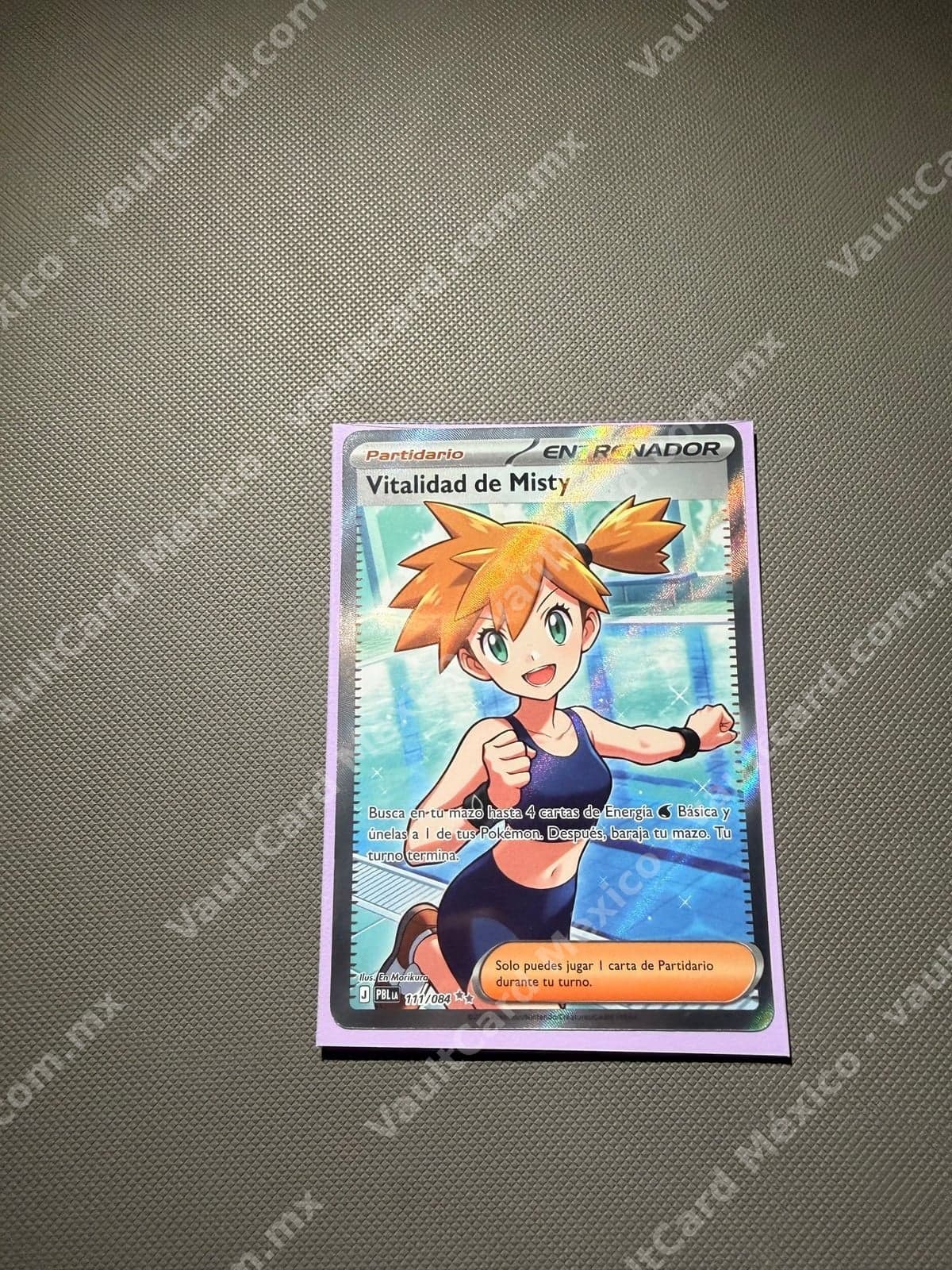 Vitalidad de Misty 111/084 - (PBL) Español - Full Art